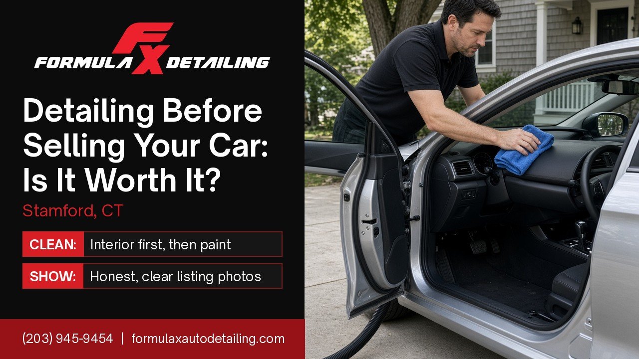 Detailing Before Selling Your Car: Is It Worth It?