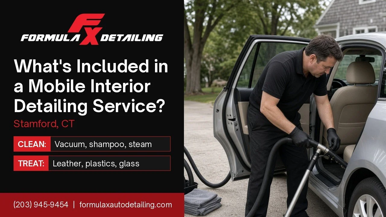 What's Included in a Mobile Interior Detailing Service?