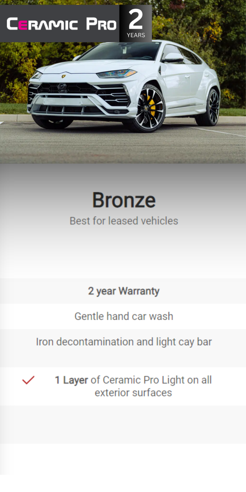 Ceramic Coating Protection Services for Cars