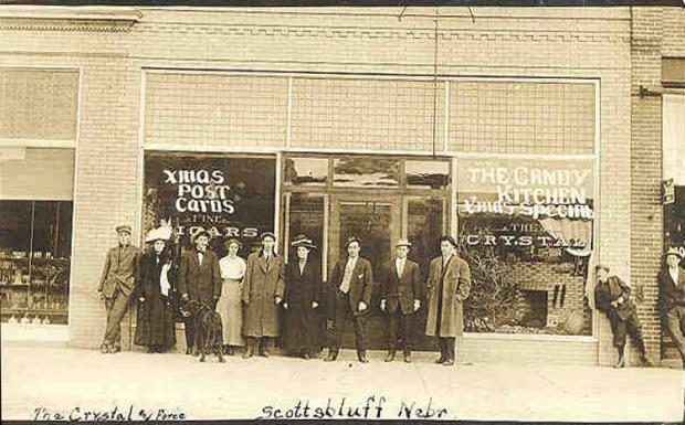 The Crystal Candy Kitchen Scottsbluff, NE early 1900s