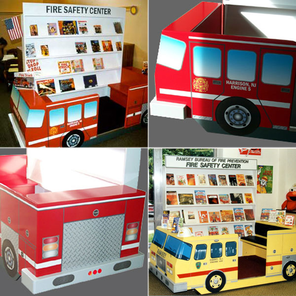 Library Fire Safety Centers