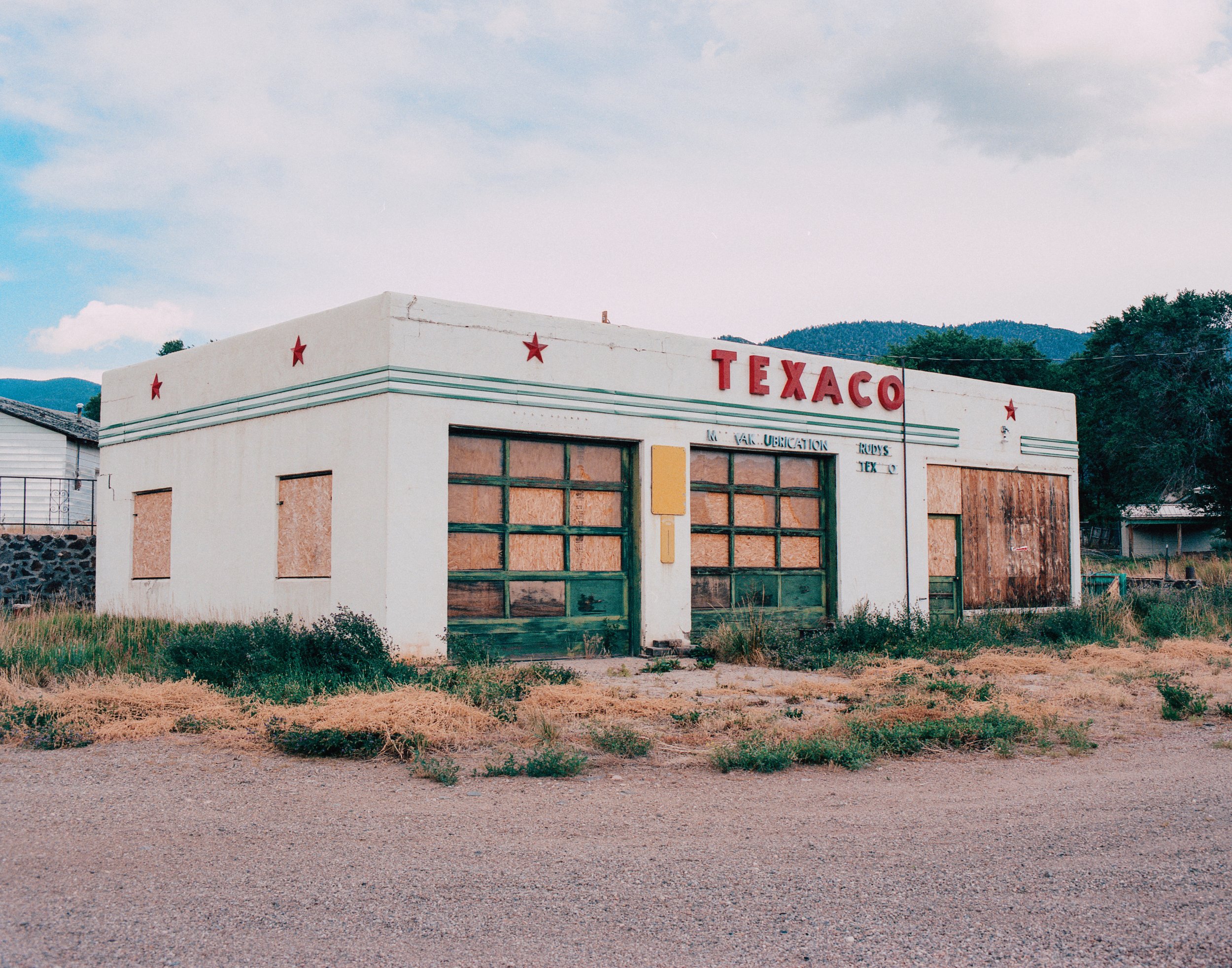 Architecture - Texaco Station in Castilla, NM