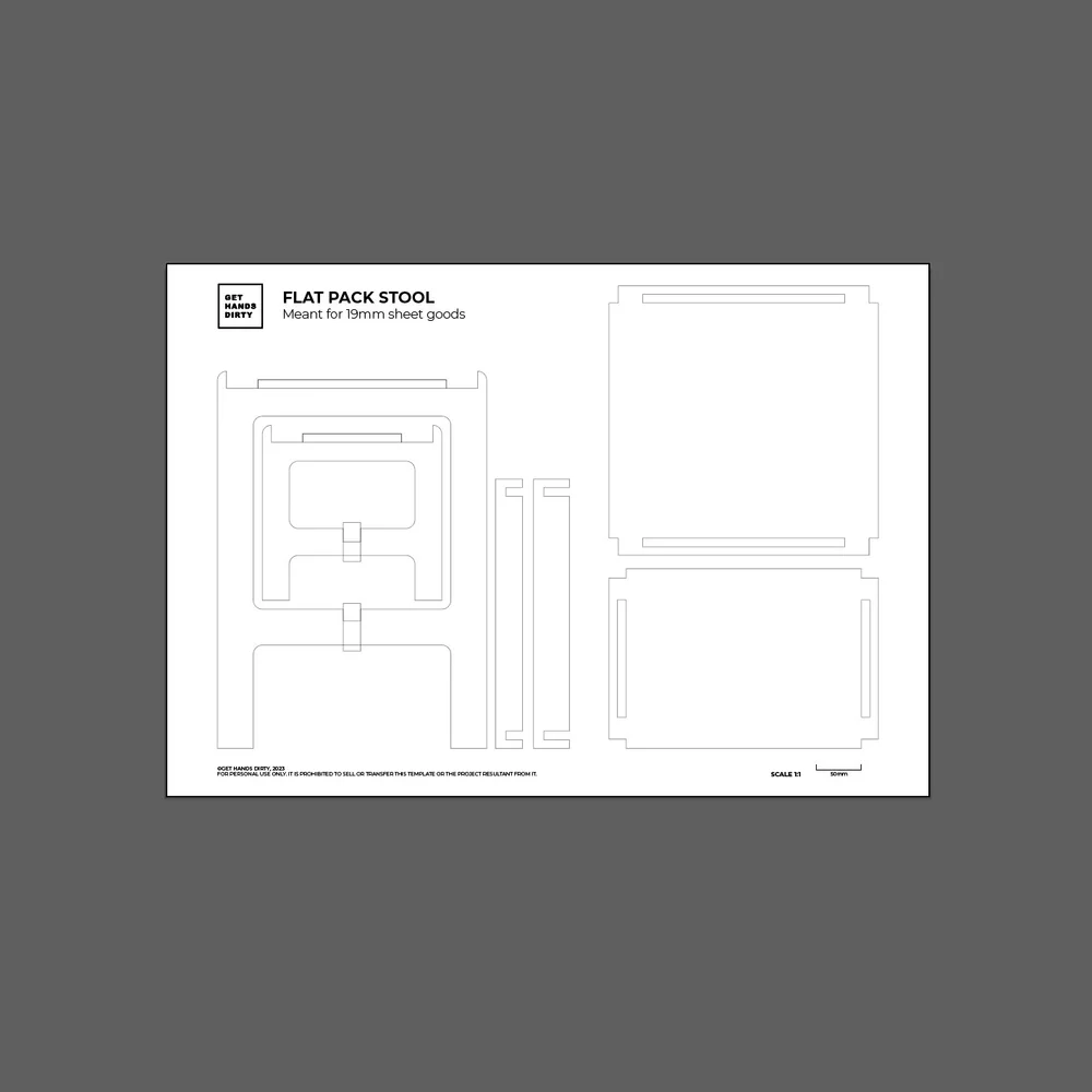 Outdoor Chair Template — GET HANDS DIRTY