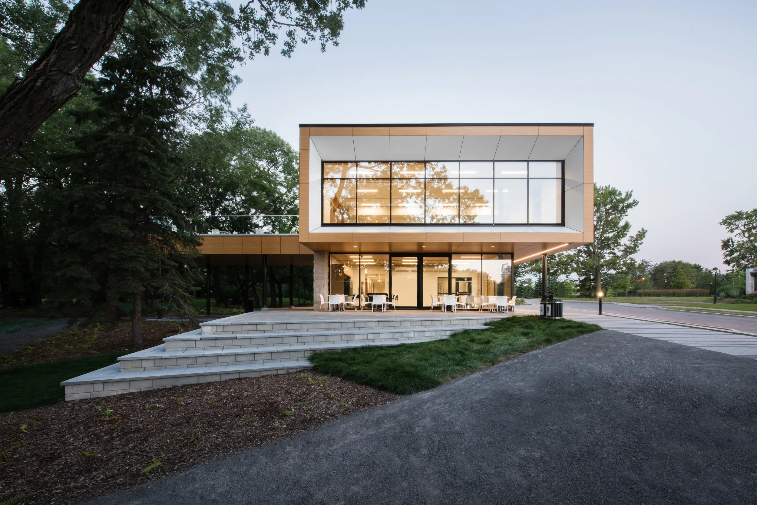 Pavillon d'accueil du parcours Gouin