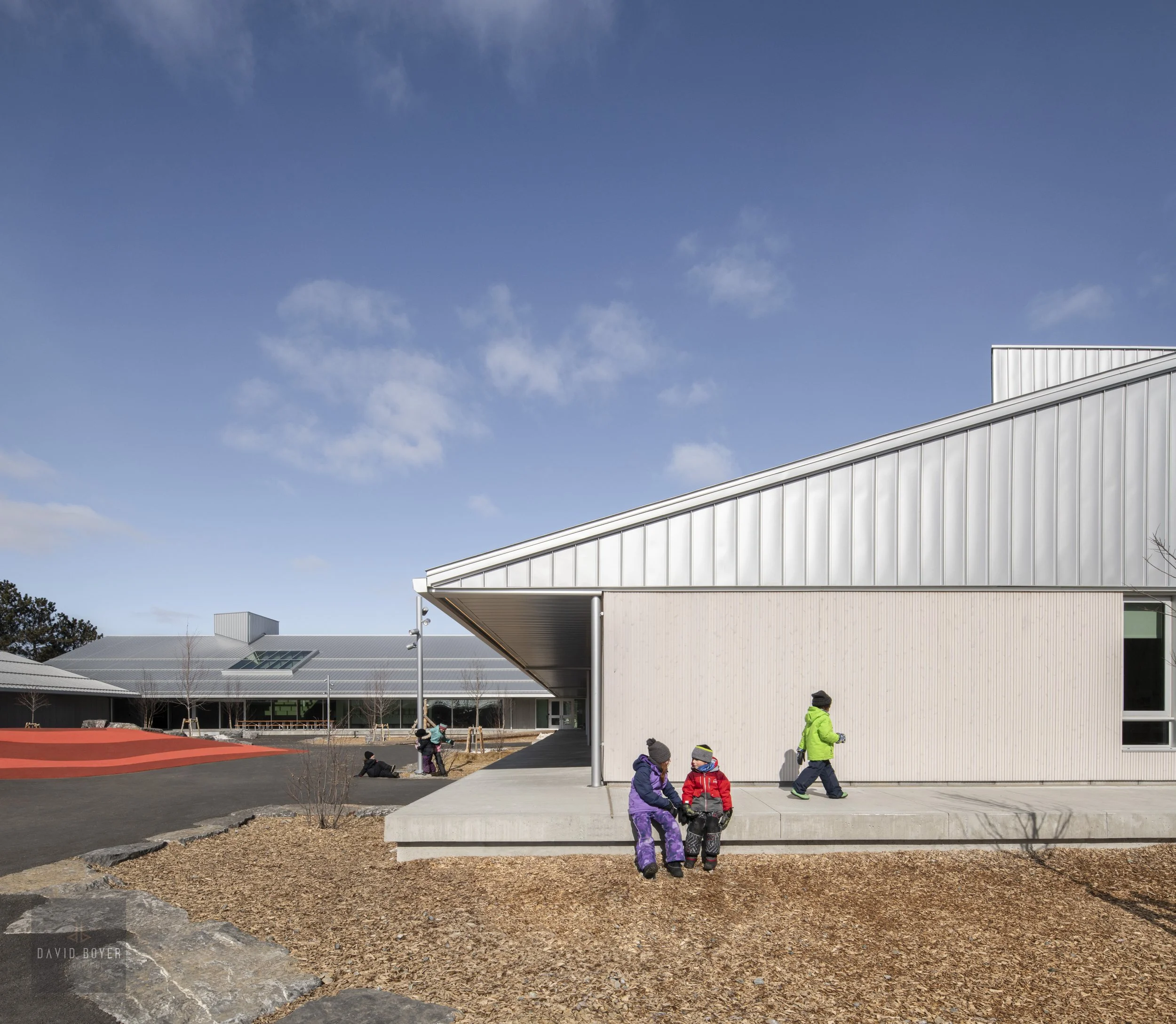  École du Zénith ( Lab-École Shefford )  Firme :  Leclerc architectes  