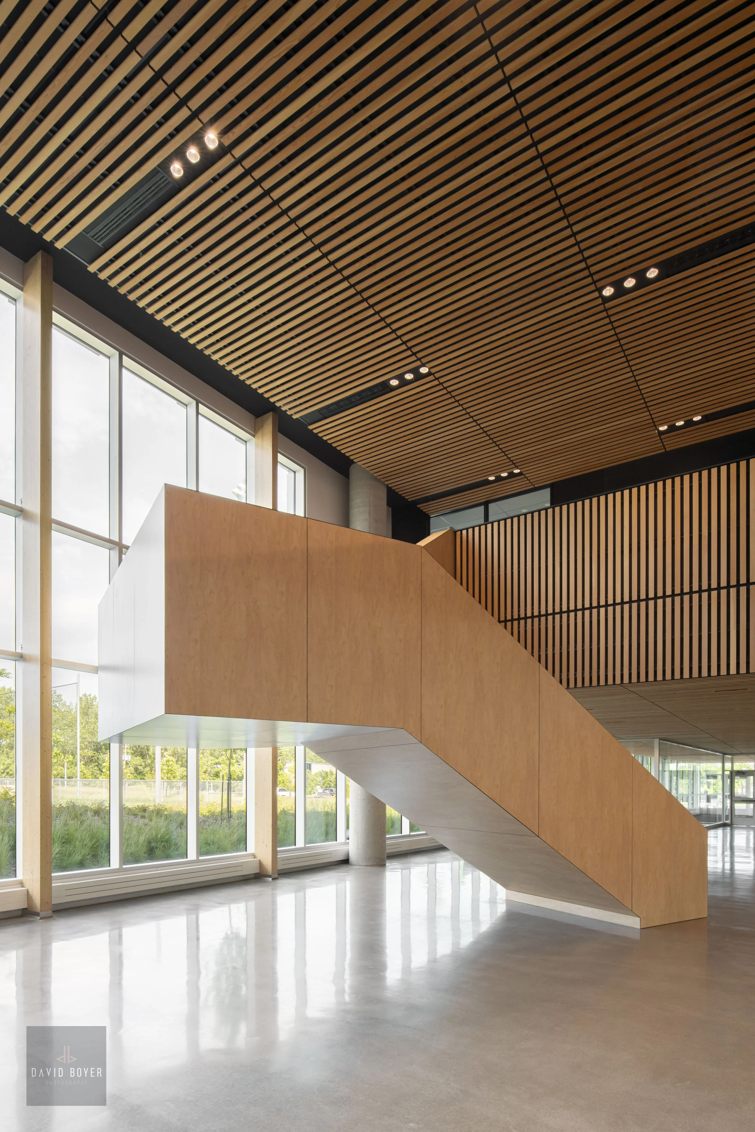  École Secondaire Lasalle  Firme :  Lemay  et  Leclerc Architecte  