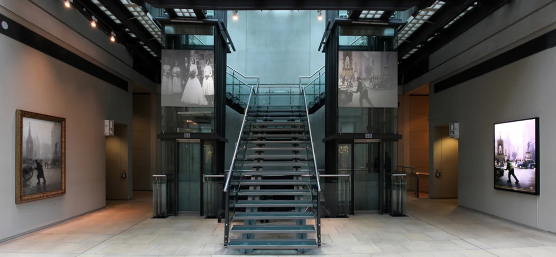 Albert Square, Manchester (after Valette)', installation at Manchester Art Gallery, 2015 & 2019
