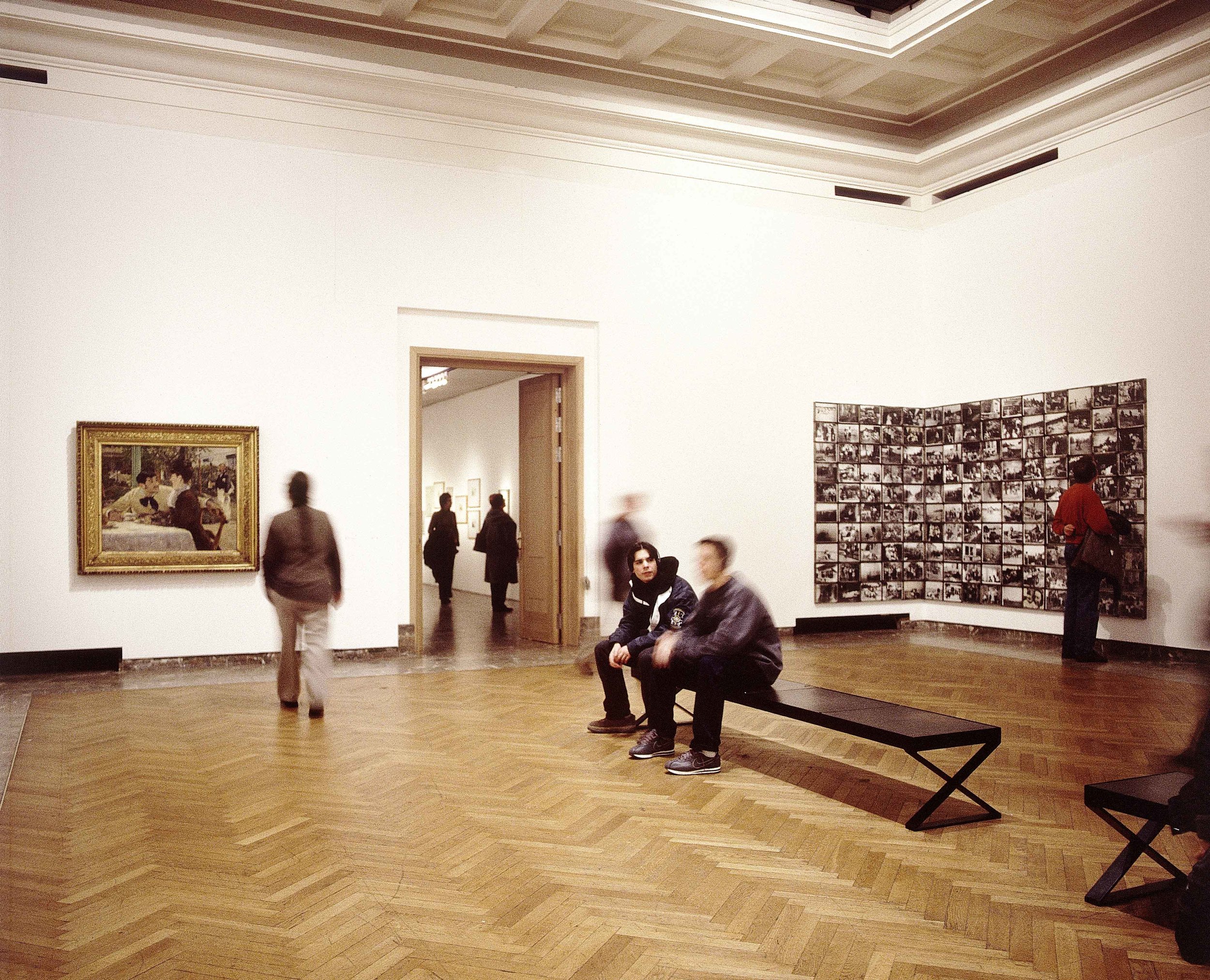   Nous voici, In-Common : Works by Manet, Janssens, Boltanski. Photo Philippe De Gobert. 