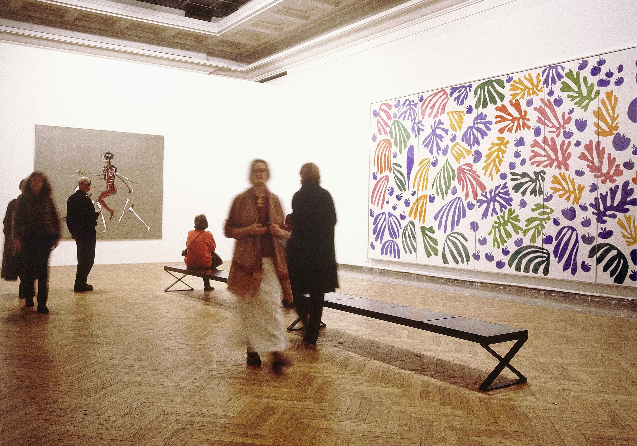   Nous voici, In-Common : Works by Basquiat, Janssens, Matisse. Photo Philippe De Gobert. 
