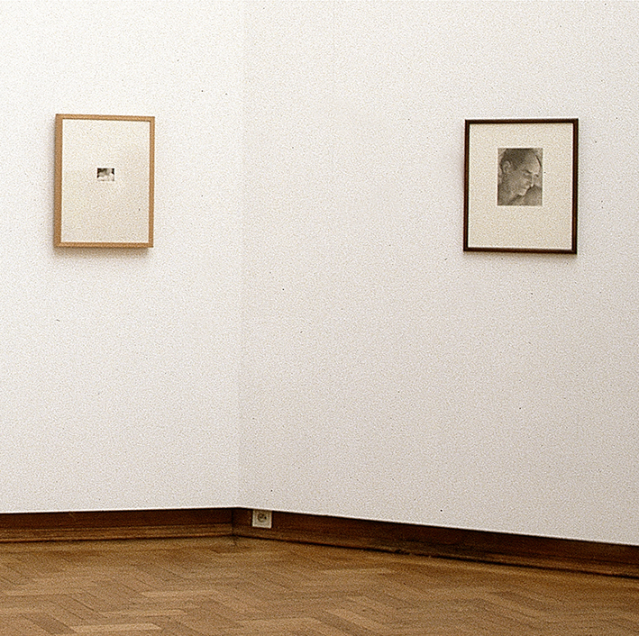   Vous voici, Portraits : Works by Hausmann, Schäfer. Photo Philippe De Gobert. 