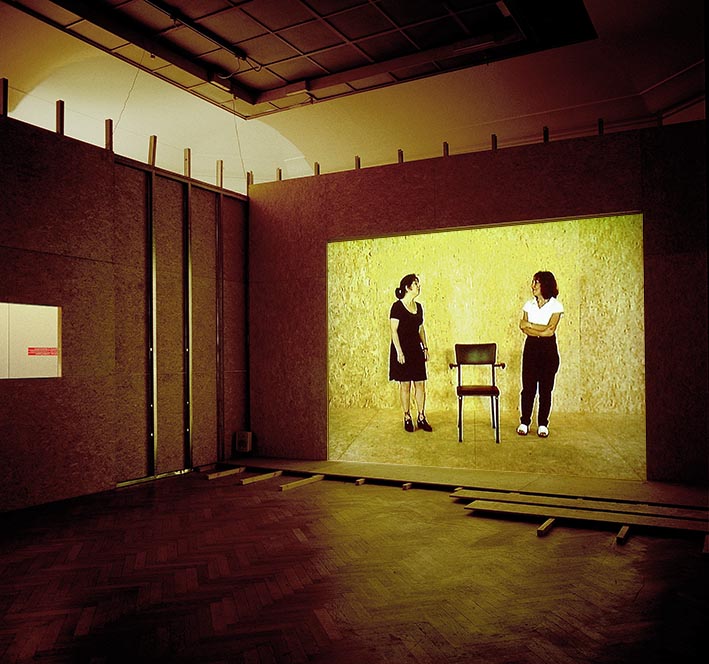   Nous voici, Artist’s Project 3 : Sylvie Blocher,  For Ever , 2000. Photo Philippe De Gobert. 