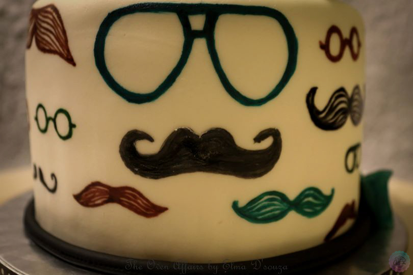 Fathers Day Moustache Crown Cake Topper – Quick Creations