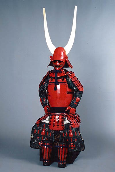 Naomasa Li’s defining armour, earning him the nickname of Red Demon.