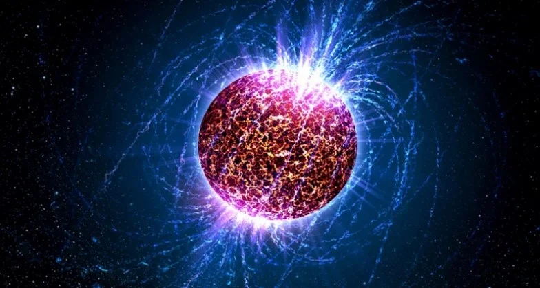 NEUTRON STARS When colossal stars, four to eight times the mass of the sun, explode in a Type IIa Supernova, they leave behind a super dense star (3x1017kg/m3) of roughly 1.4 times the mass of the sun but generally only 20 km across. Electrons have a half-integer spin (in the unit of the reduced Planck constant), and so they can be classed as fermions... By Suvir Rathore
