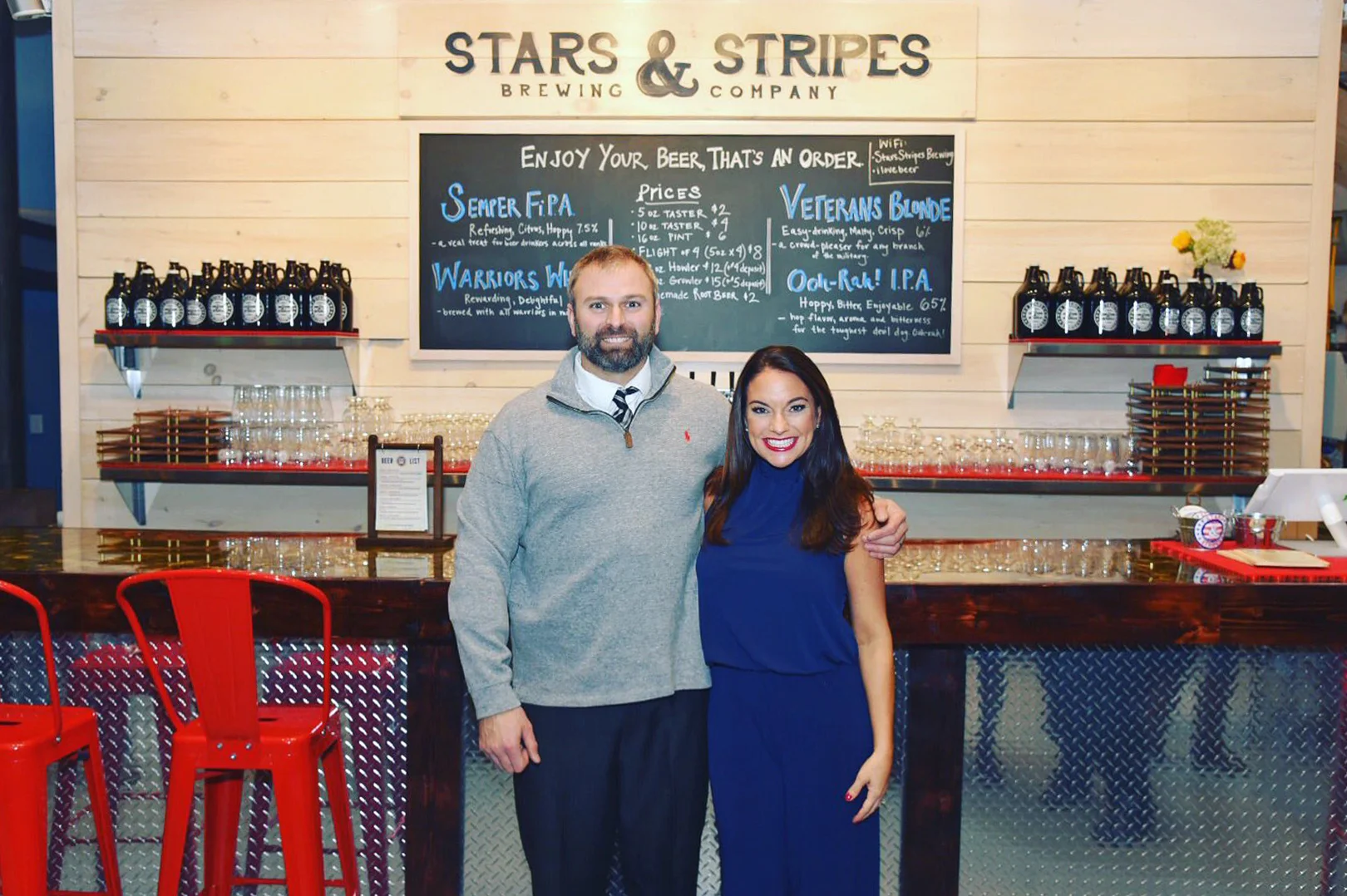 Nancy and Brad are committed to their goal of supporting Maine’s veteran community.