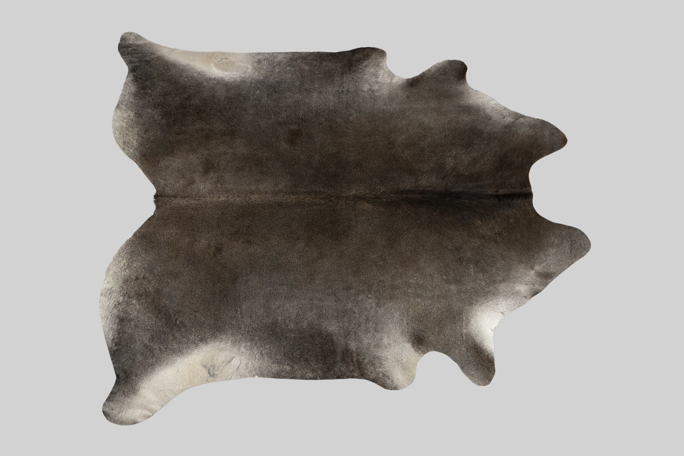 GRAY GENUINE BRAZILIAN COWHIDE