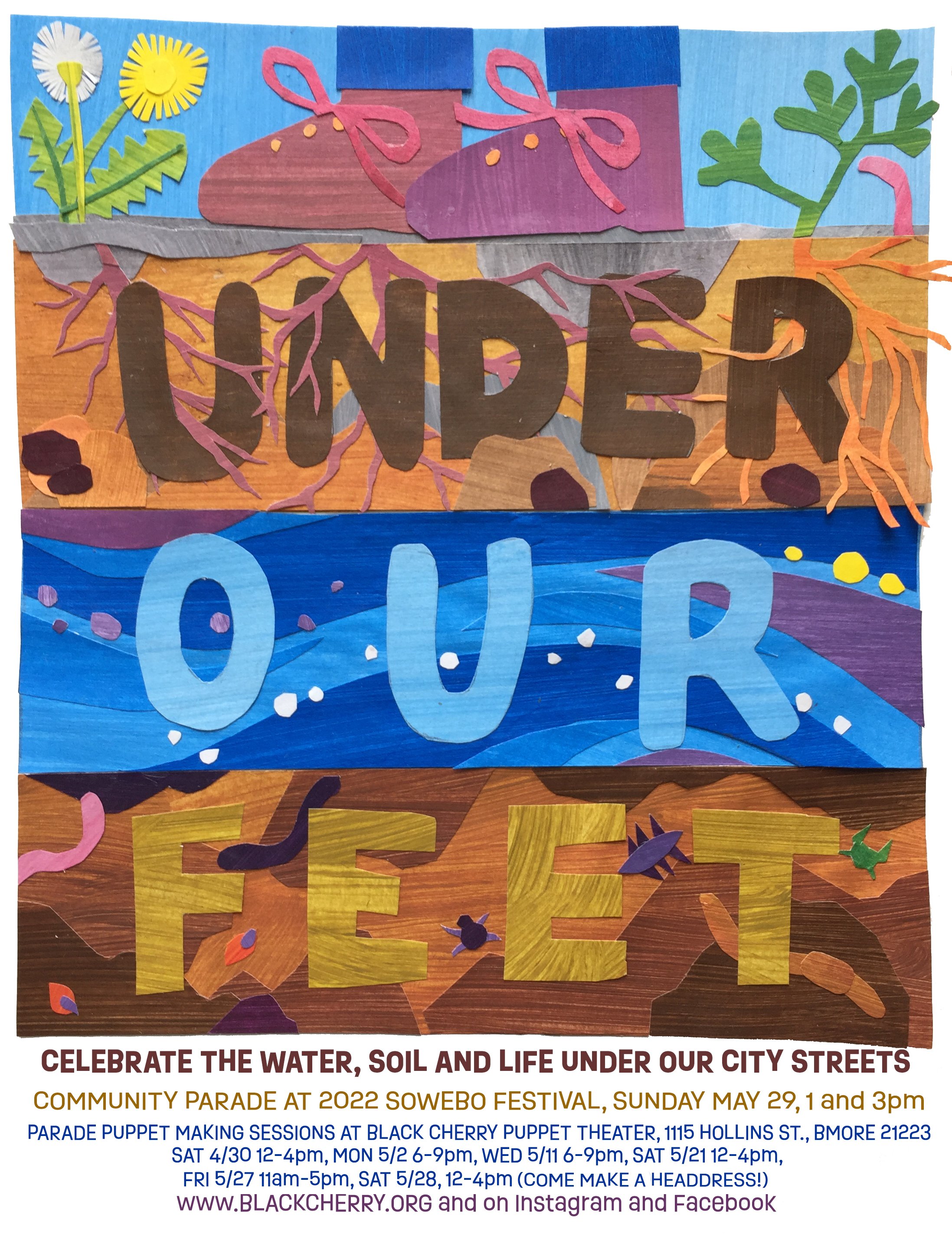 Under Our Feet : Celebrating the Water, Soil and Life Under Our City Streets, Community Parade