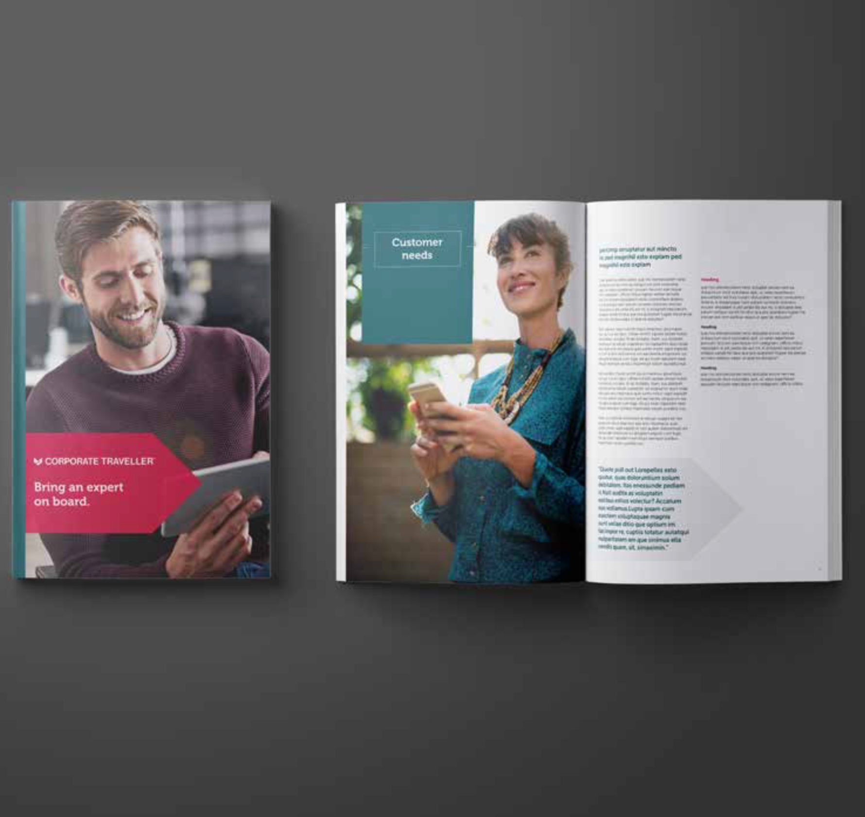 Printed handbook designed specifically for Sales teams.