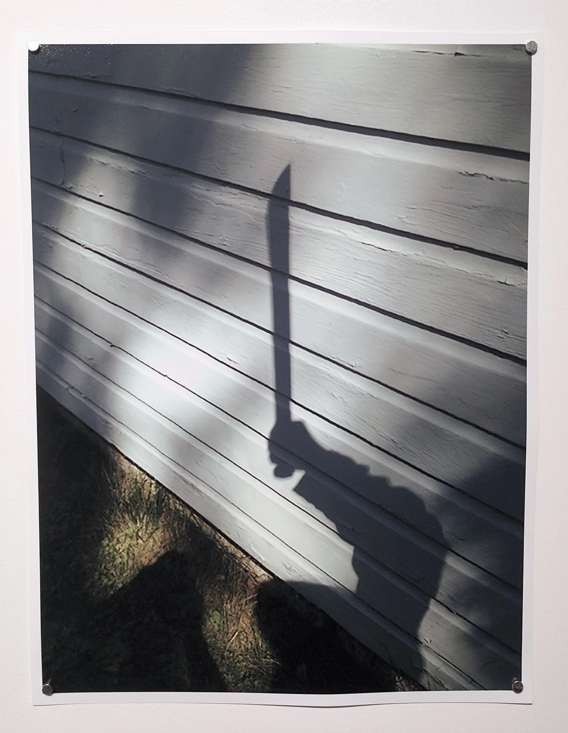 Leslie Brack Machete , 2017 Inkjet print
