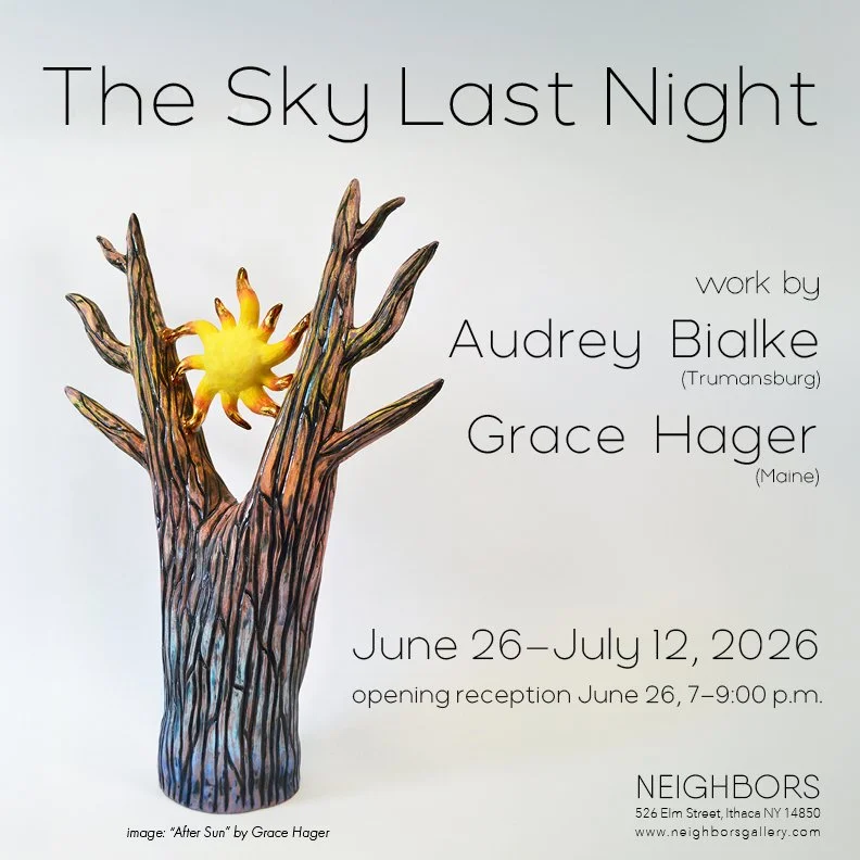 Opening reception: The Sky Last Night (Audrey Bialke &amp; Grace Hager)