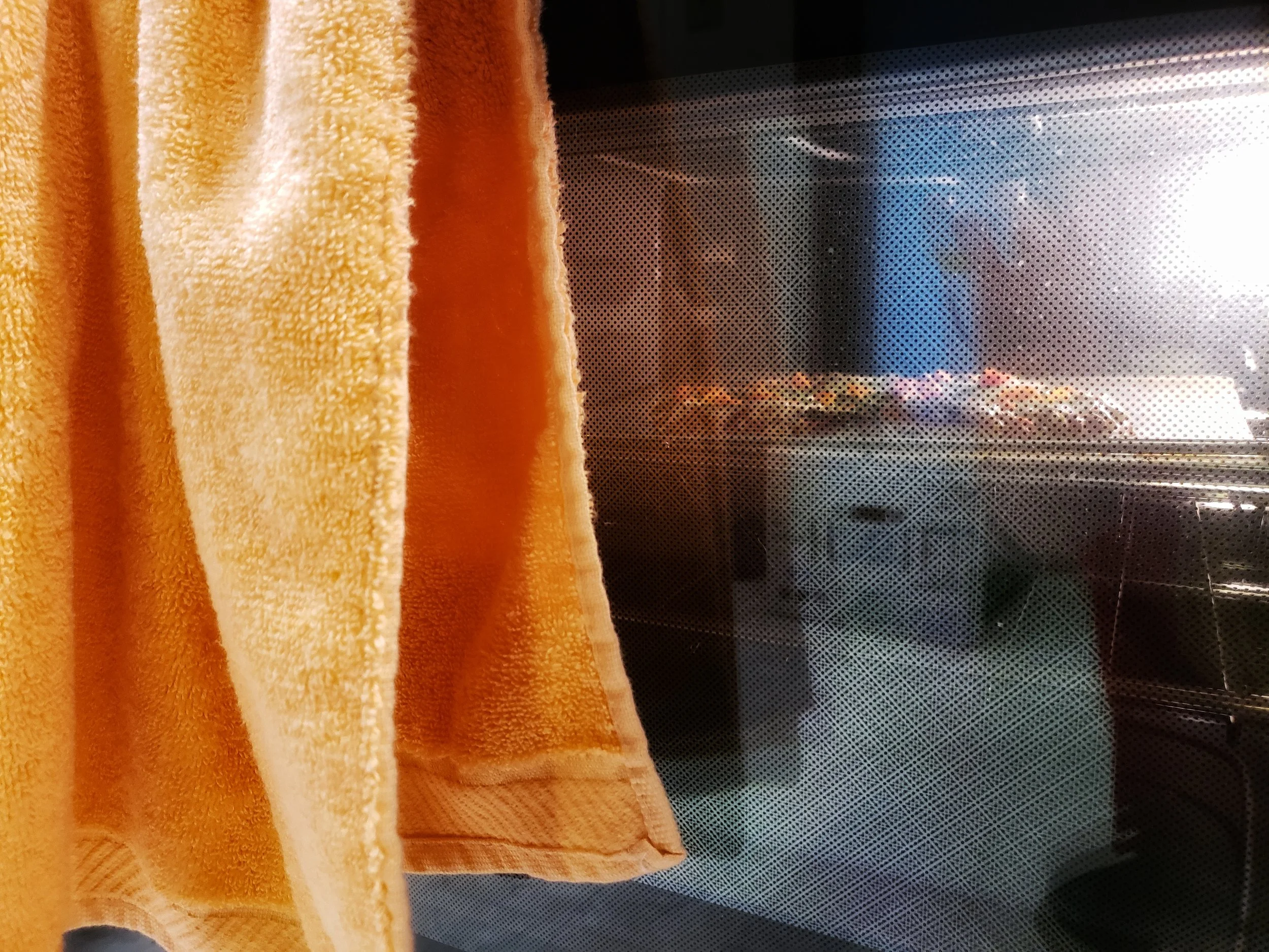 Towel found thrifting for $0.50!