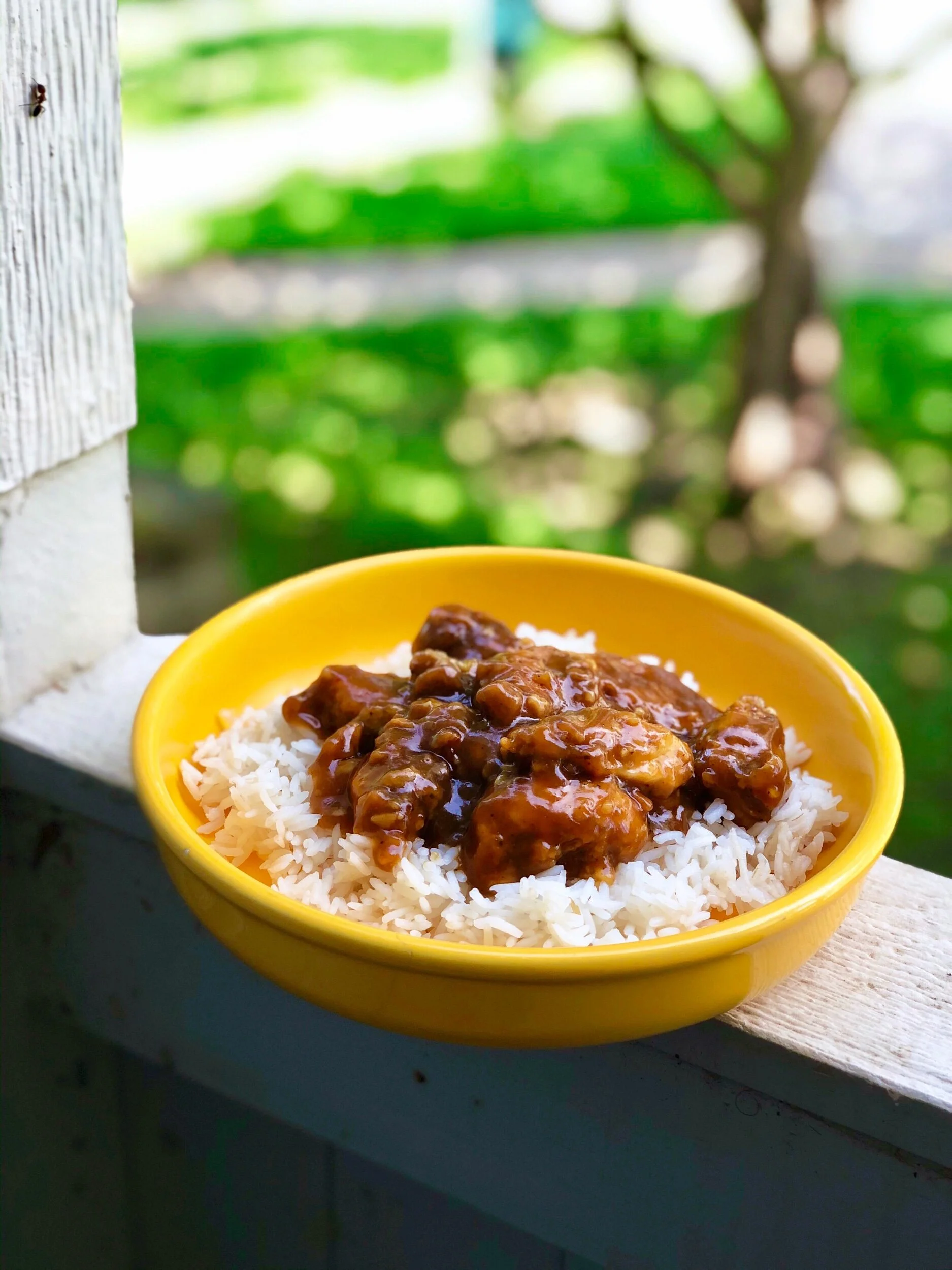 Orange Chicken + Rice