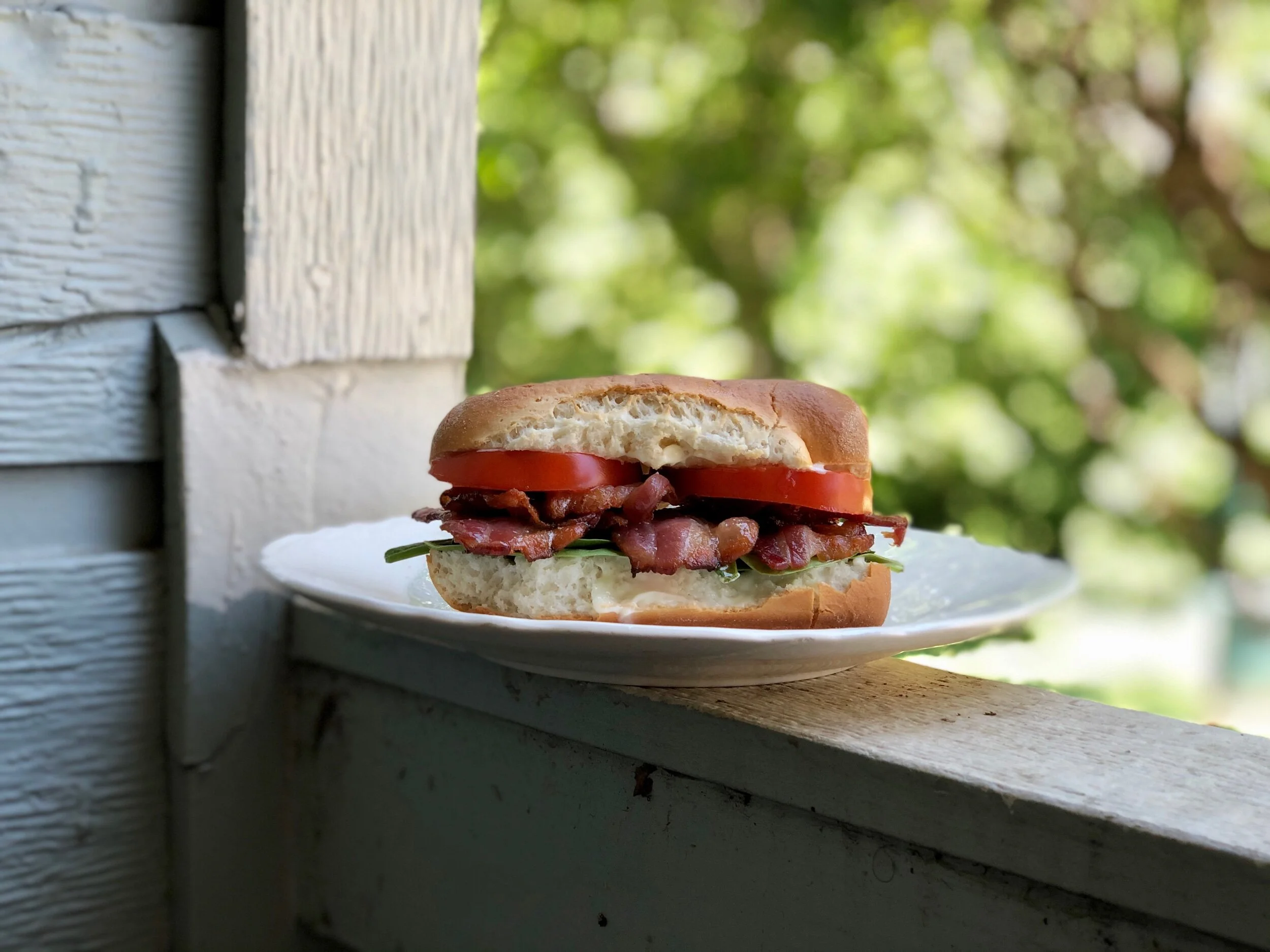 BLT ...with spinach?