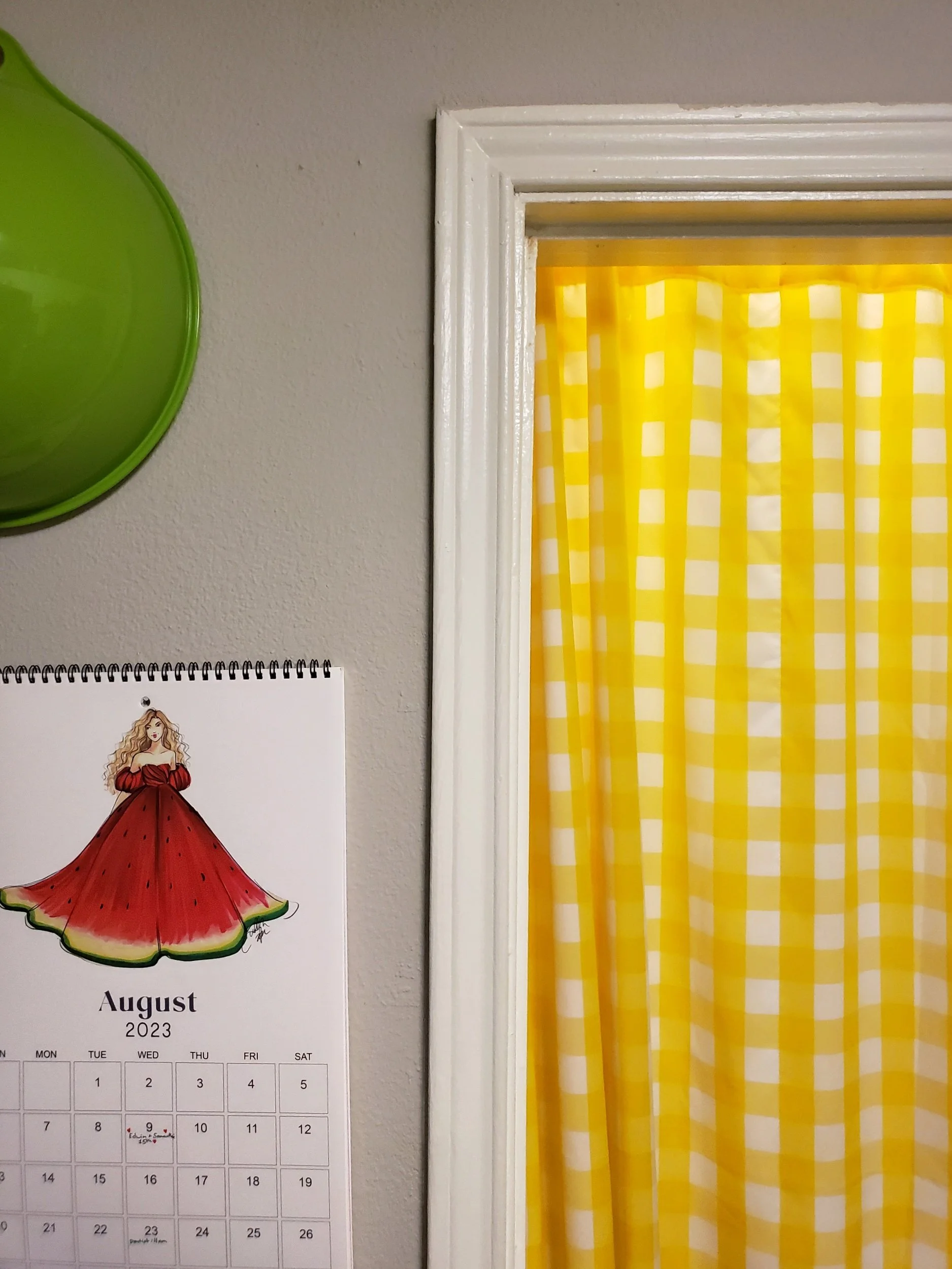 Laundry Closet Curtain