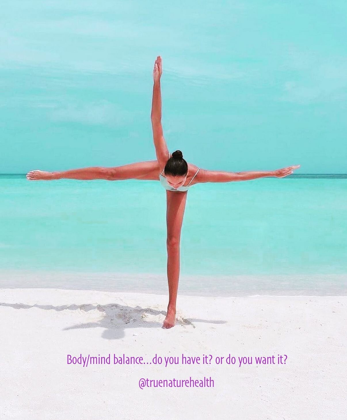 BALANCE. In health, it is a body/mind interaction. Everything is about you individually, not a formula or a &ldquo;right&rdquo;idea. Your nutrition. Your health tests. Your core beliefs. It is the true nature way. #balance #bodymind #personalizednutr