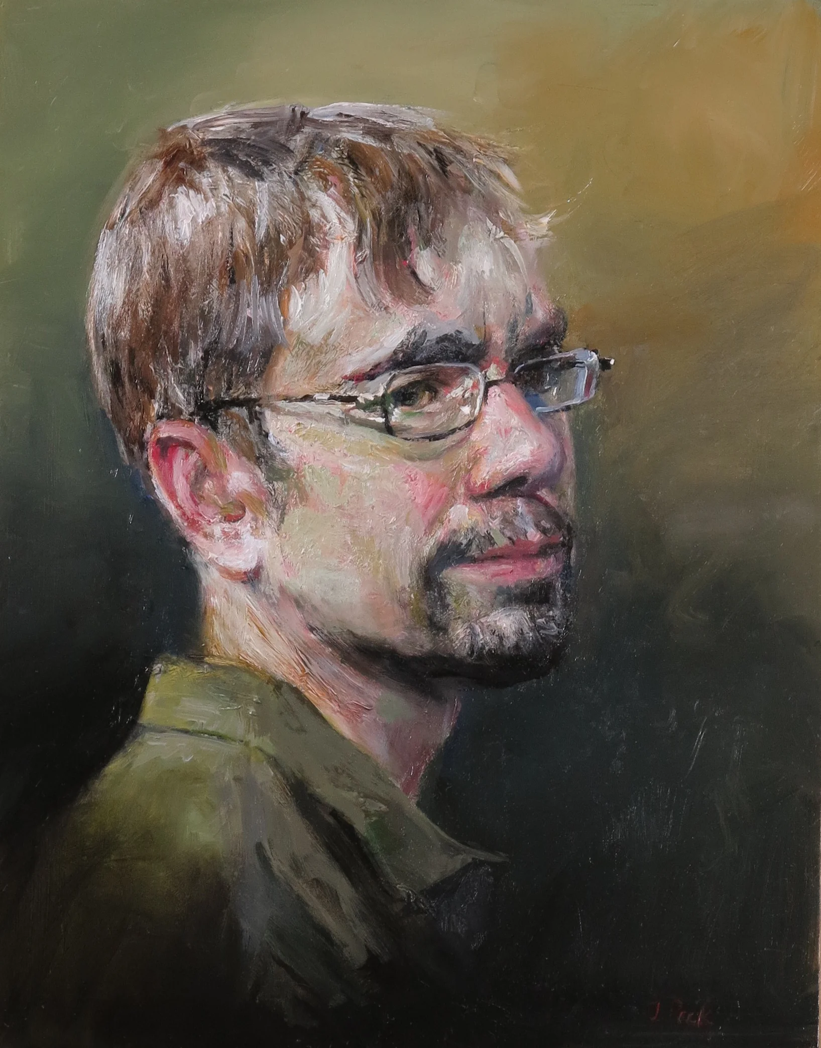 Portrait of Joshua Gray, Poet (Available)