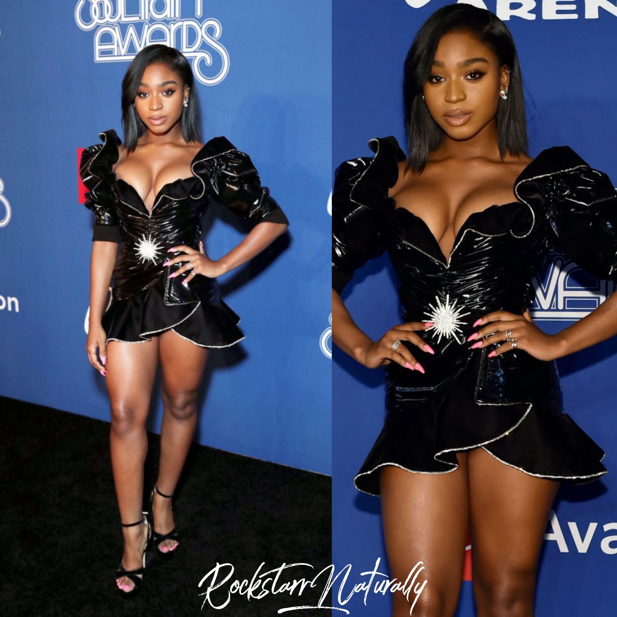 SOUL TRAIN AWARD 2018 RED CARPET NORMANI.png