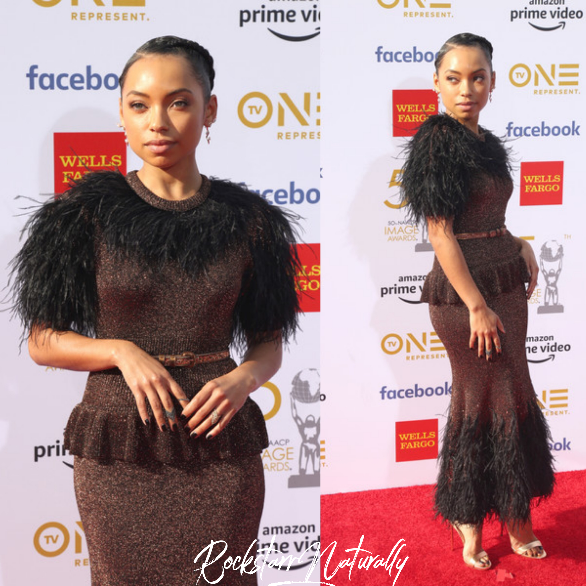 50TH NAACP IMAGE AWARDS RED CARPET 2019 LOGAN BROWNING COLLAGE.png