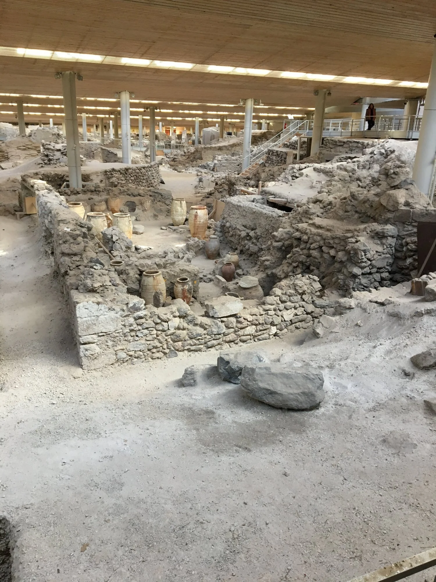 Ancient Minoan civilization destroyed by volcano