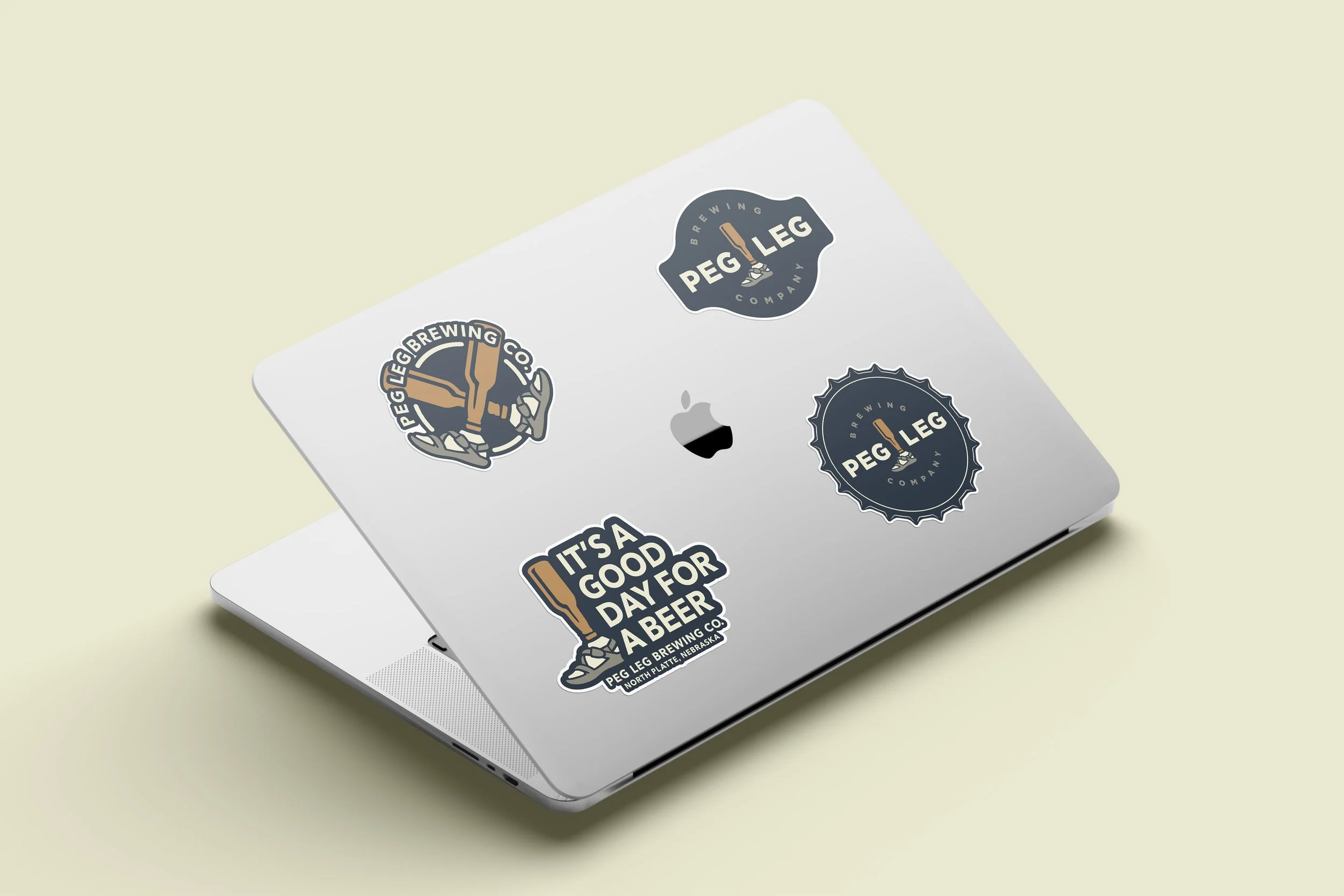  Merch designs for  Peg Leg Brewing Company,  a brewery with a unique identity.  