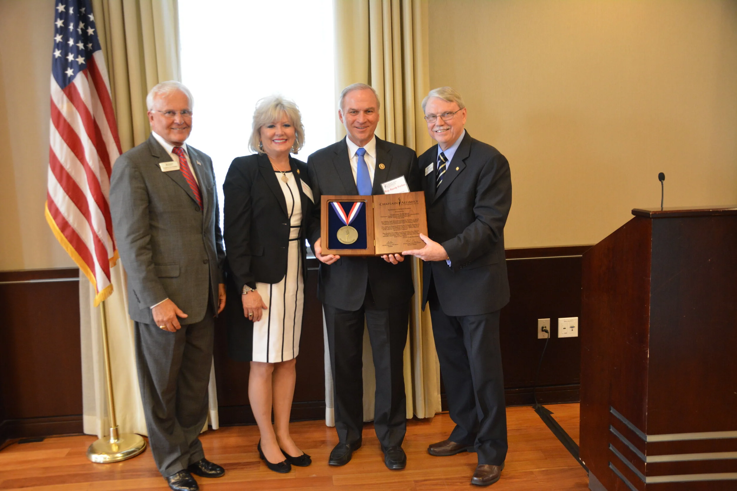 House Armed Services Subcommittee chairman to receive Chaplain Alliance Torchbearer Award