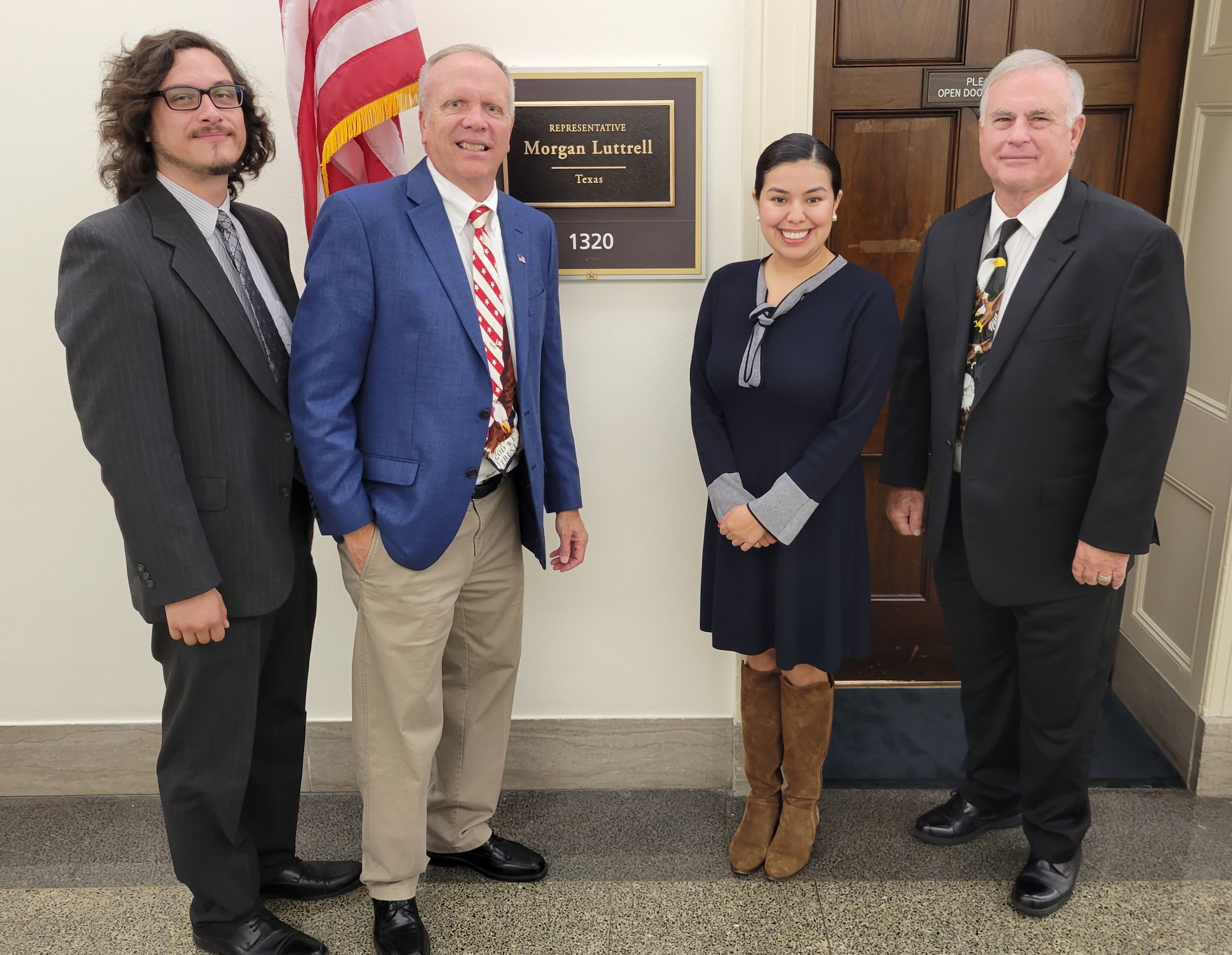  Executive Committee with Representative Morgan Luttrell’s (TX-8) Legislative Assistant Jacqueline Olvera 