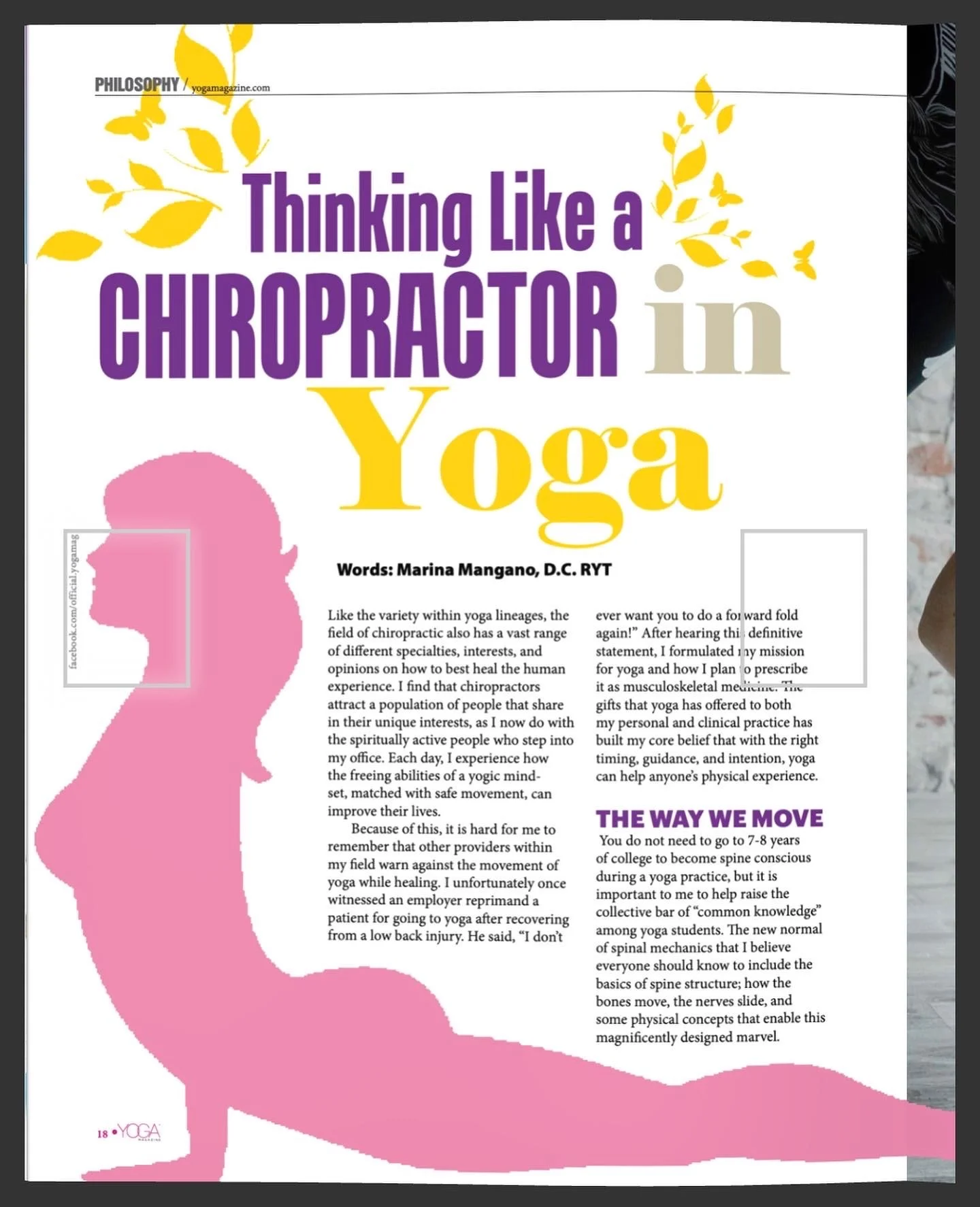 Thinking Like a Chiropractor In Yoga 