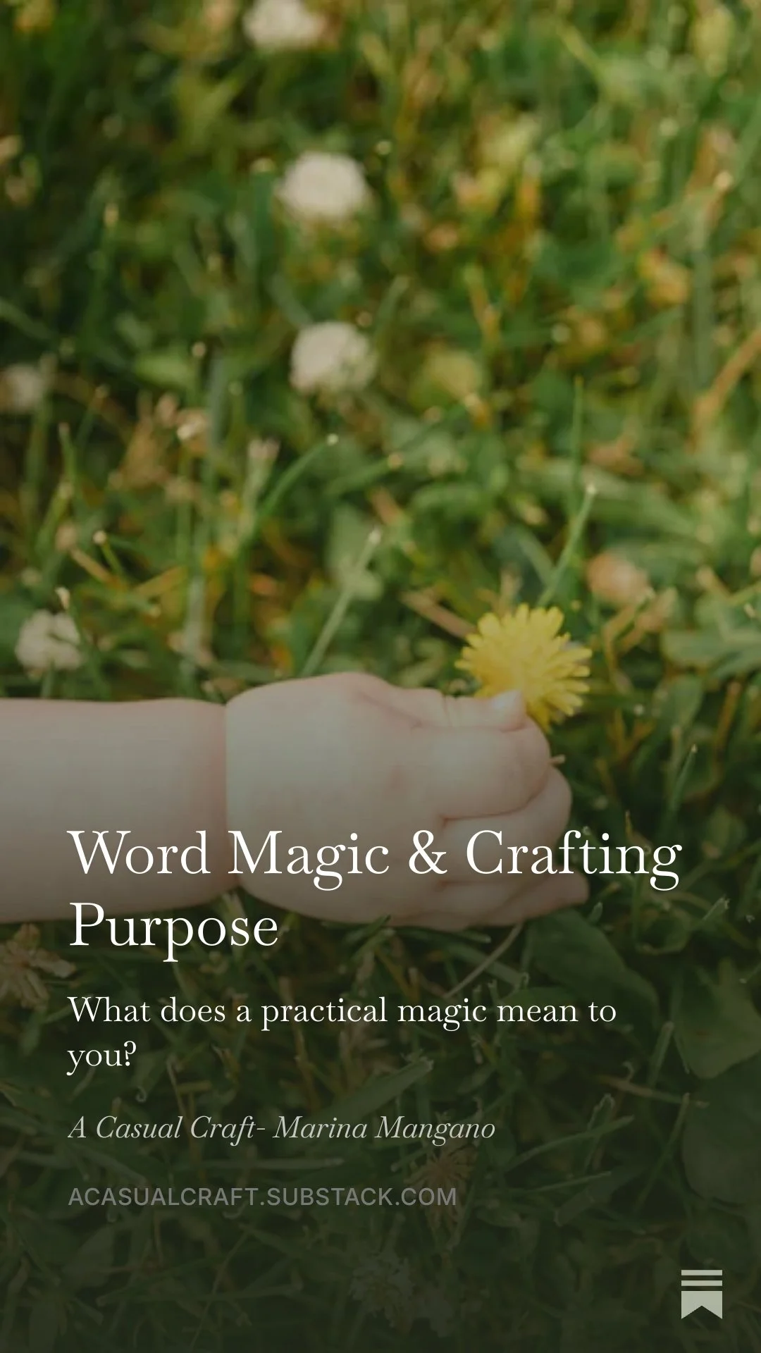 Word Magic &amp; Crafting Purpose: What is Practical Magic?