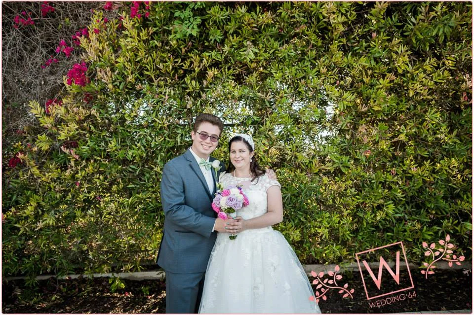 Vintage Summer Garden Wedding in the Middle of Long Beach