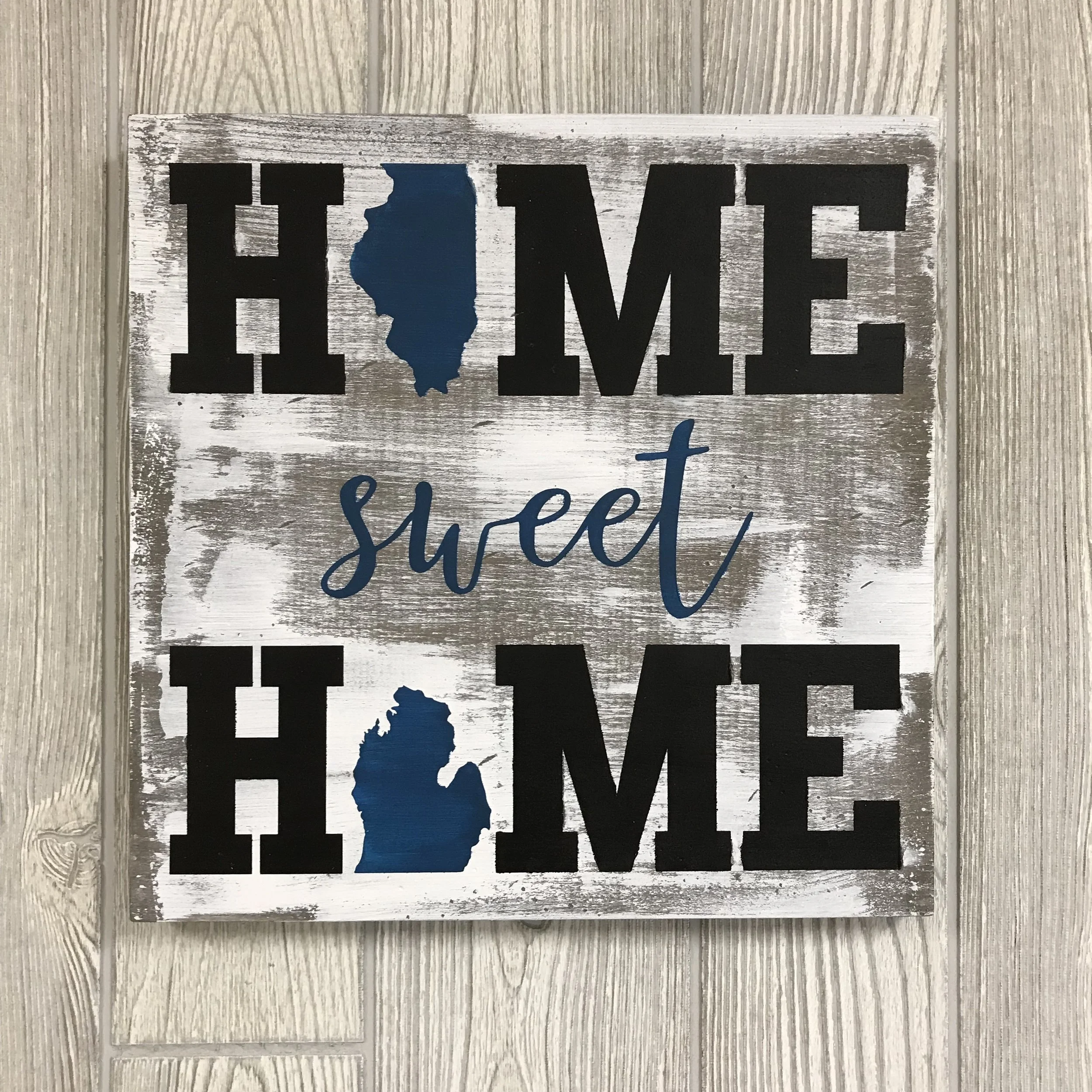 $40 | Sweet Home | 12"x12"