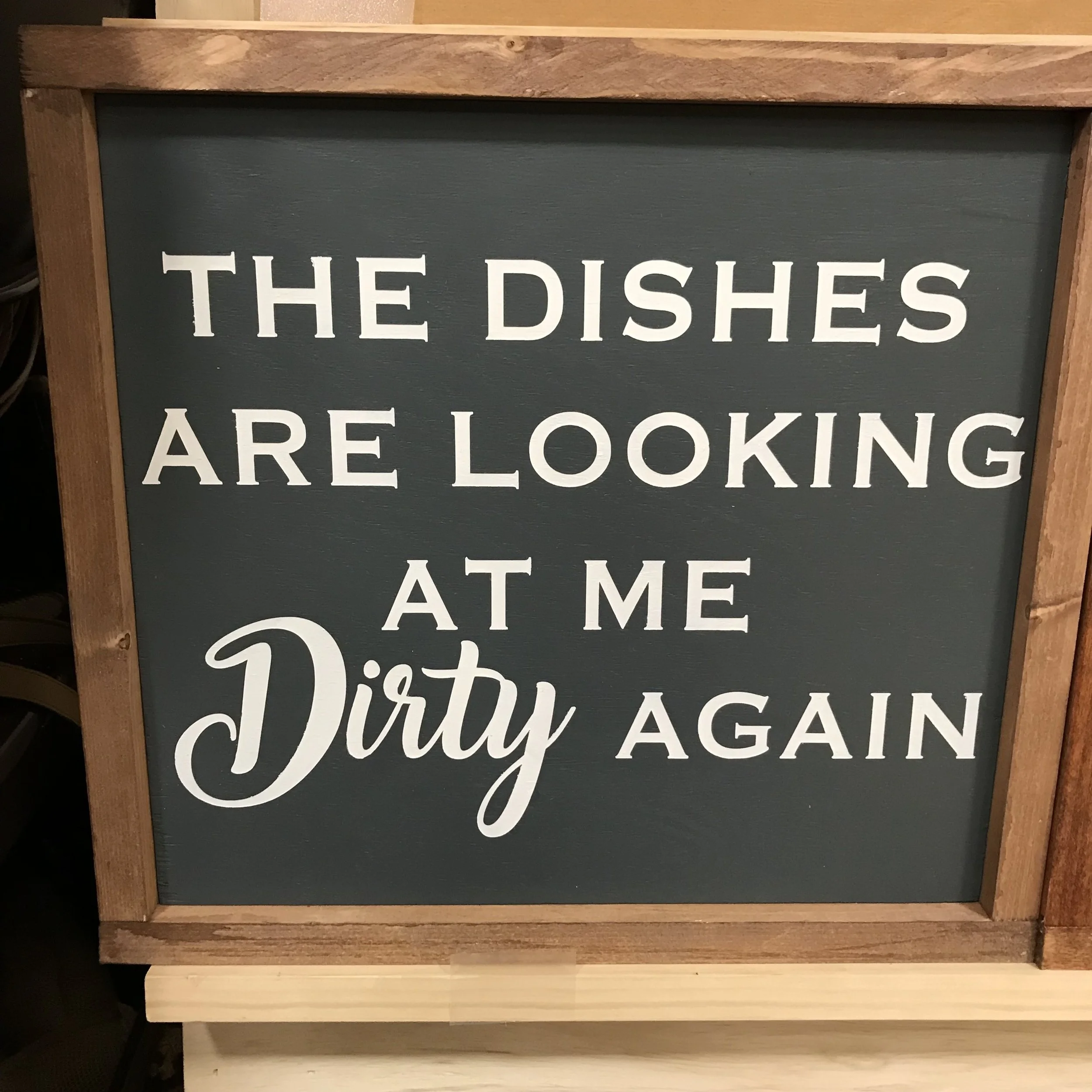 12"x12" | Dirty Dishes | $45