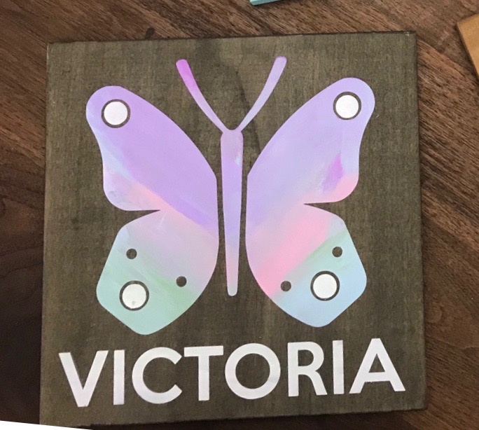 10"X10" | BUTTERLY | $15