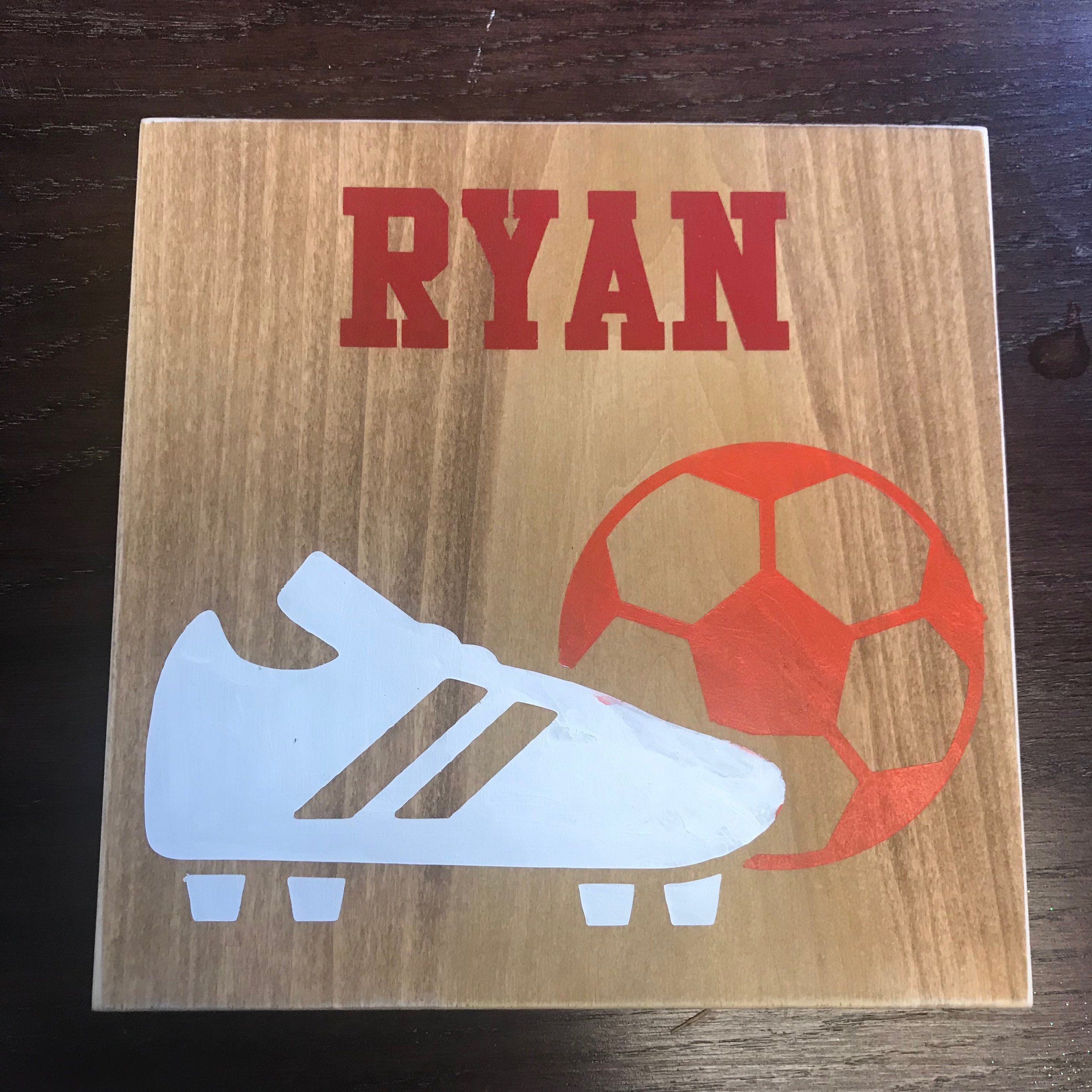 10"x10" | SOCCER CLEATS