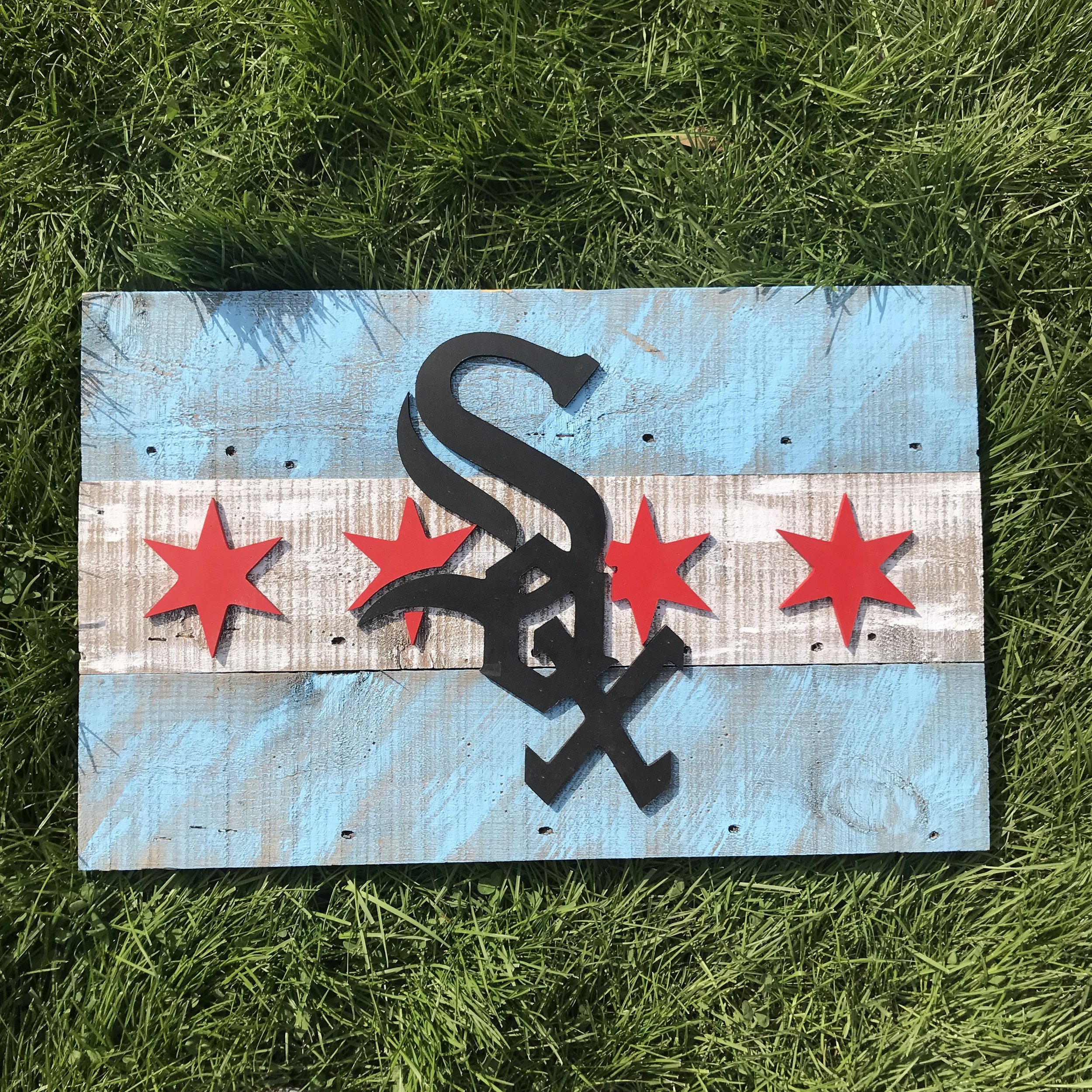 $100 | Sox 3D Flag | 18"x27"