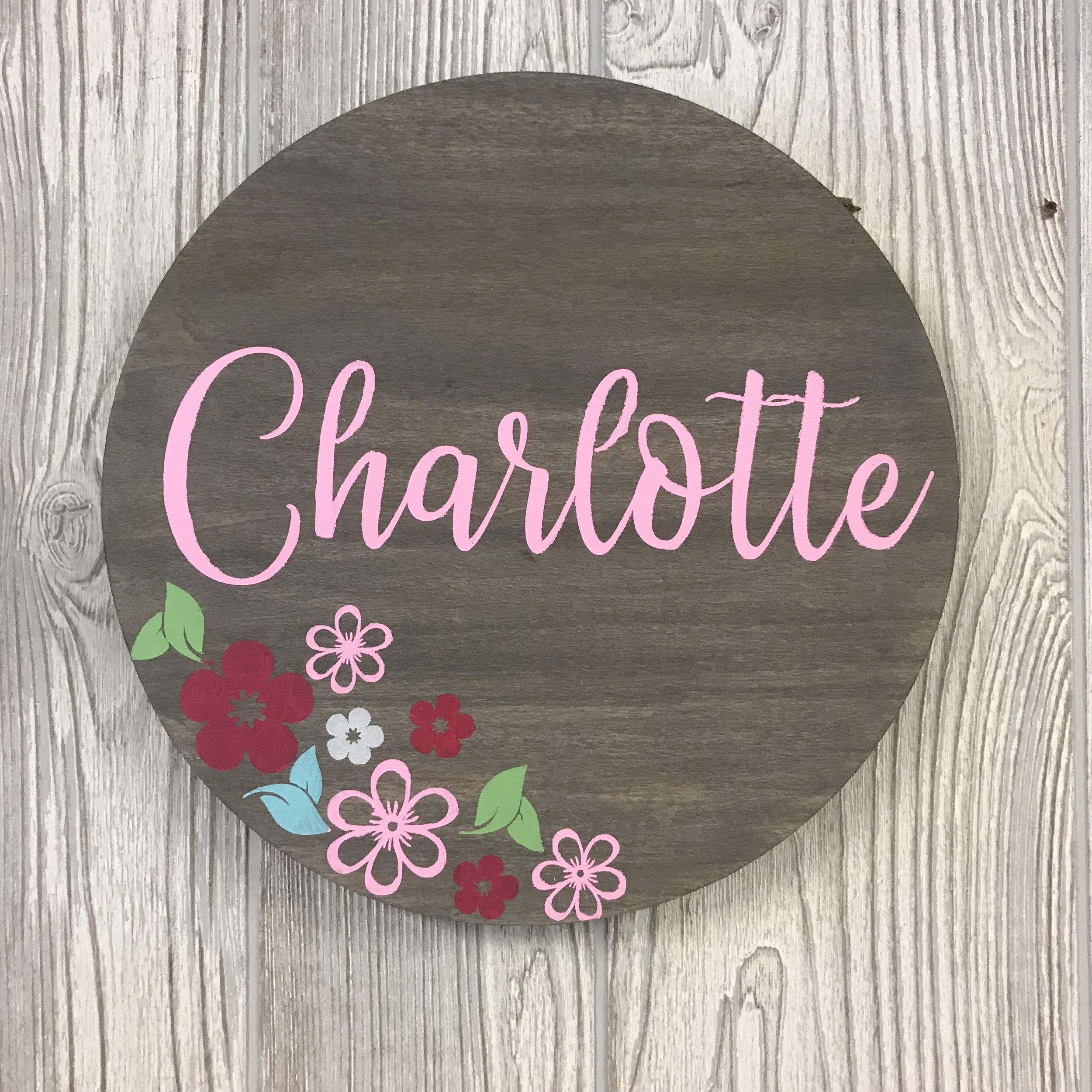 Round Name Board | 11"