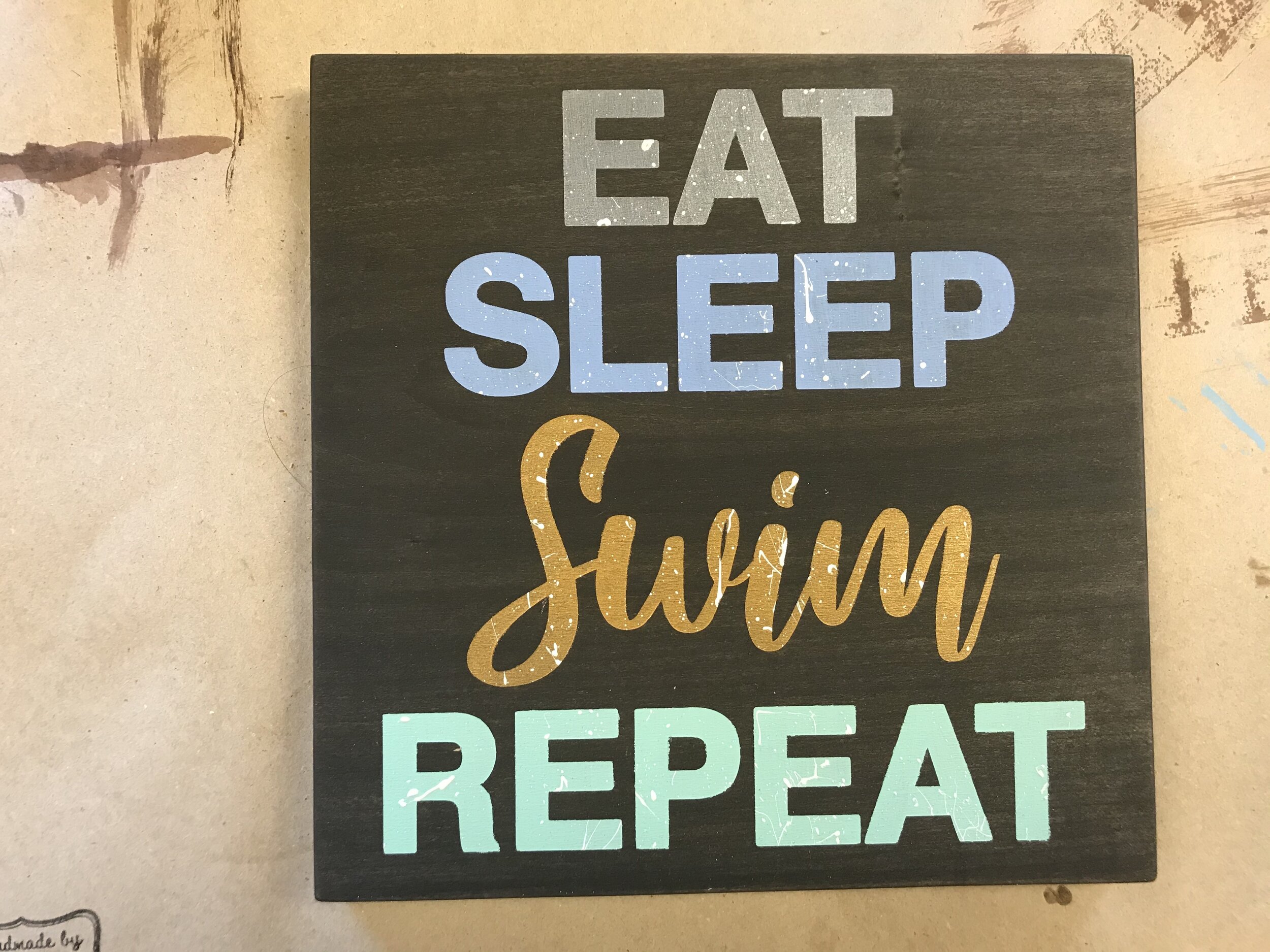 Eat Sleep Swim Repeat