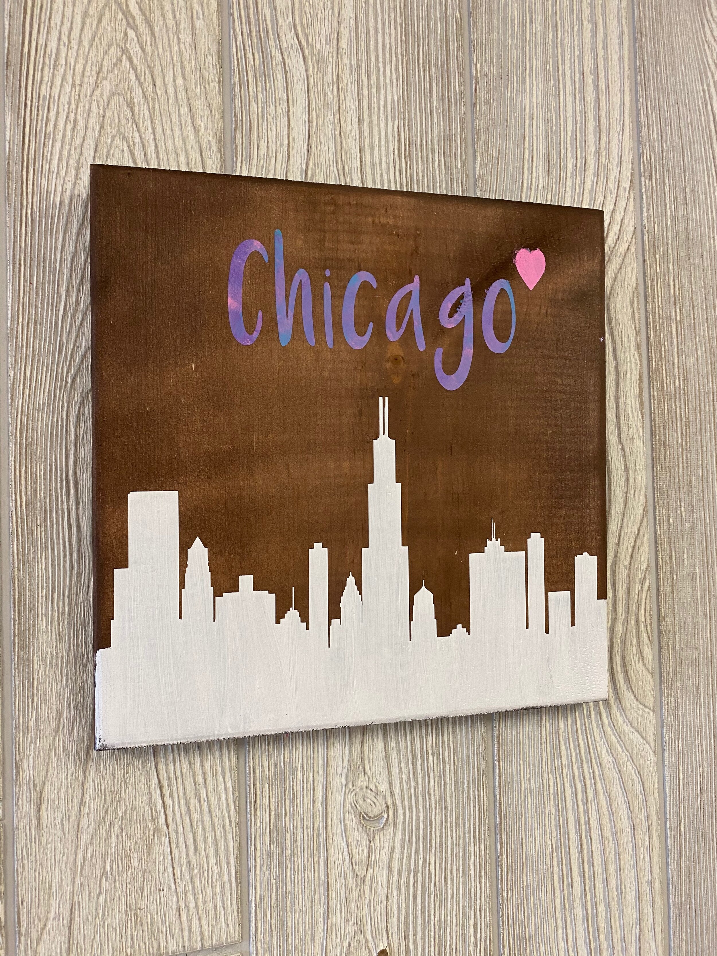 Chicago hat | 10"x10"