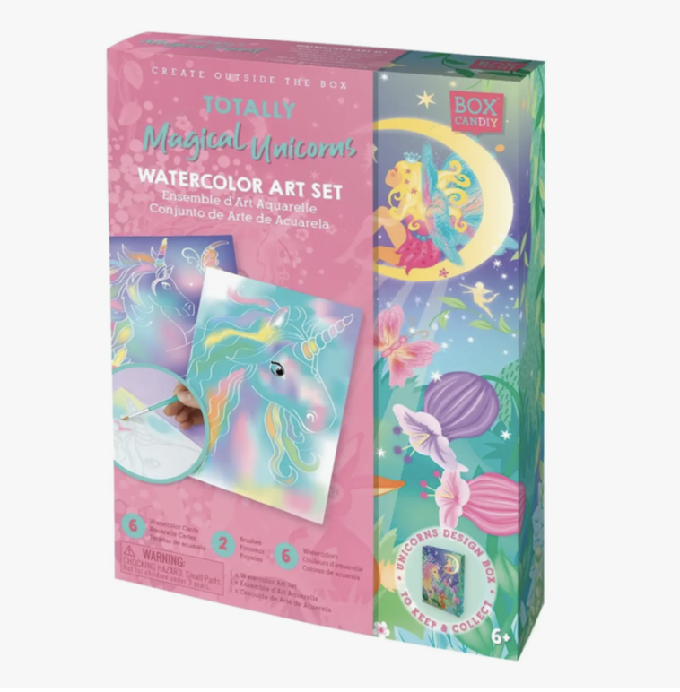 Totally Magical Unicorns Watercolor Art Set