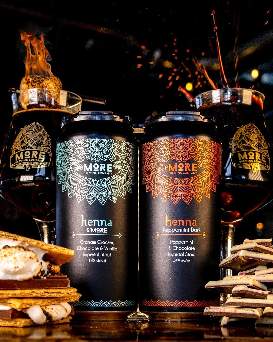 🔥 𝐇𝐀𝐏𝐏𝐘 𝐇𝐄𝐍𝐍𝐀 𝐃𝐀𝐘𝐒 ❄️

Old blood meets new blood with our Henna Holiday Mixed Pack featuring Henna: S&rsquo;more and the brand new Henna: Peppermint Bark. Because sometimes, you need to spice up the holidays with a little variety. 

𝗛