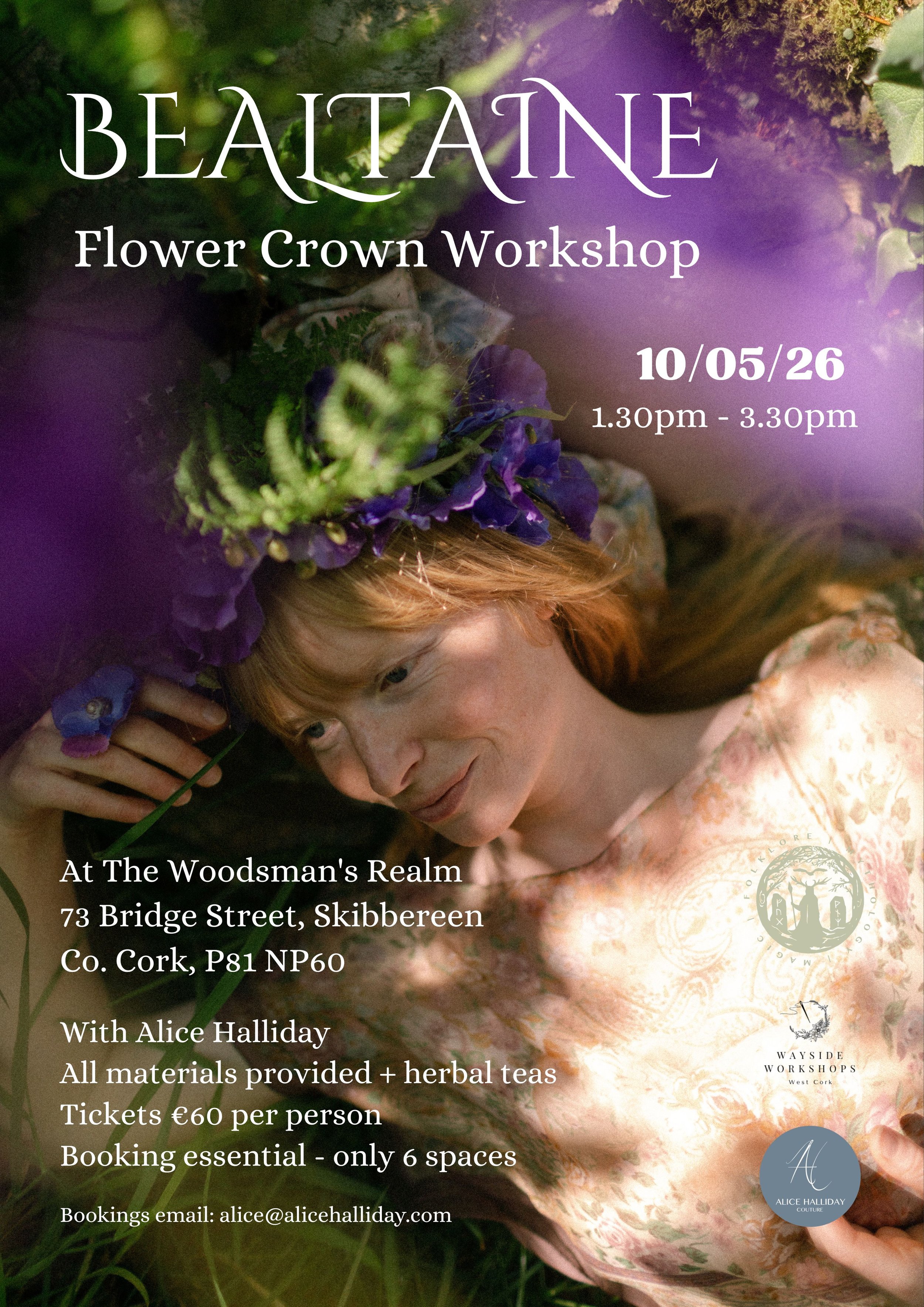 Bealtaine Flower Crown Workshop